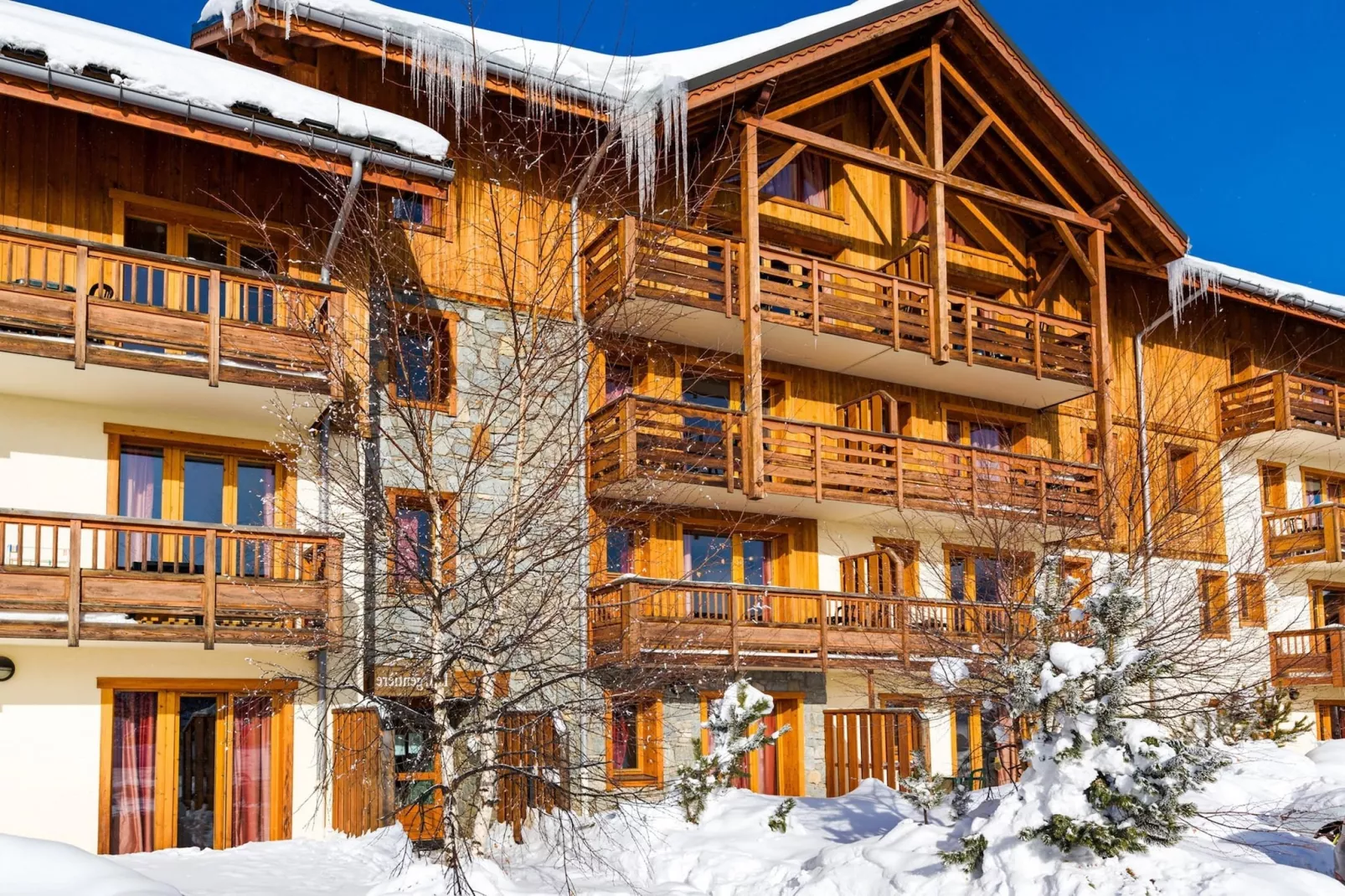 Résidence L'Écrin des Sybelles 3-Exterior winter