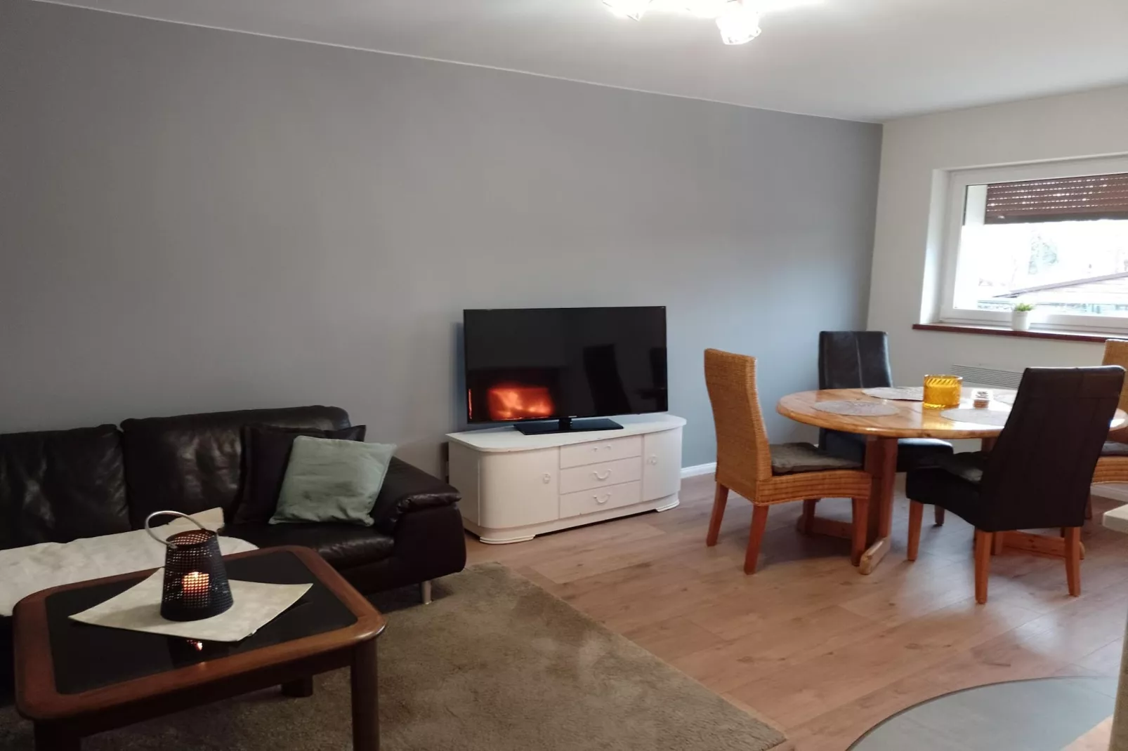 Ferienhaus Panorama in Kopice bei Stepnica-Living room