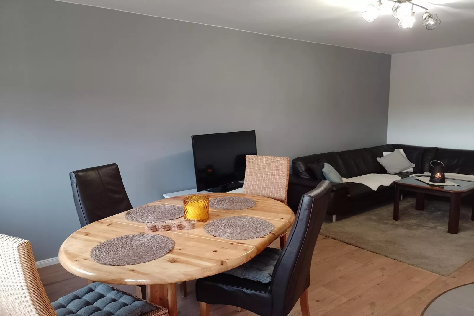 Ferienhaus Panorama in Kopice bei Stepnica-Dining room