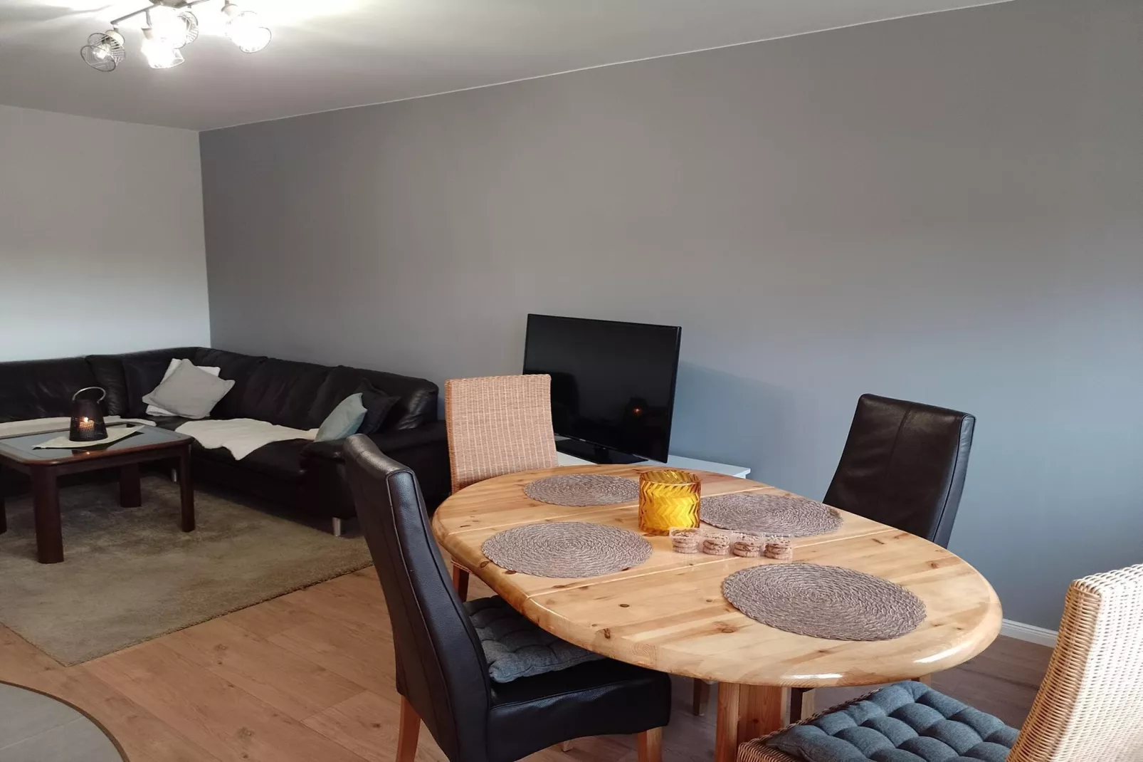 Ferienhaus Panorama in Kopice bei Stepnica-Dining room