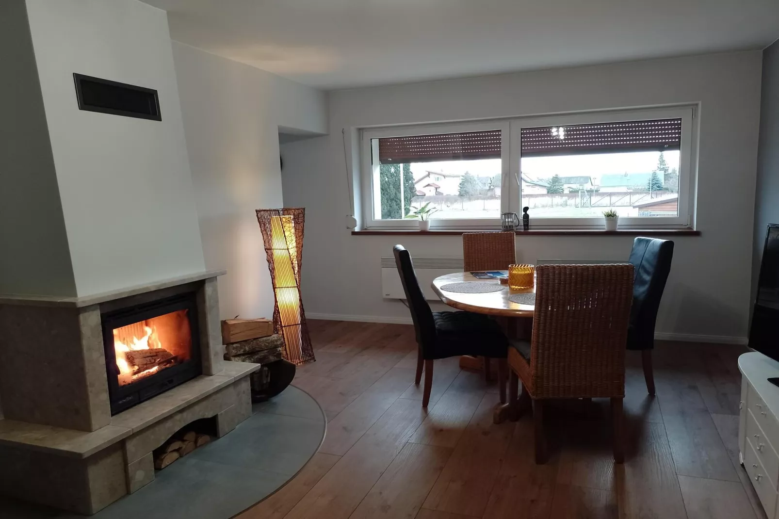 Ferienhaus Panorama in Kopice bei Stepnica-Dining room