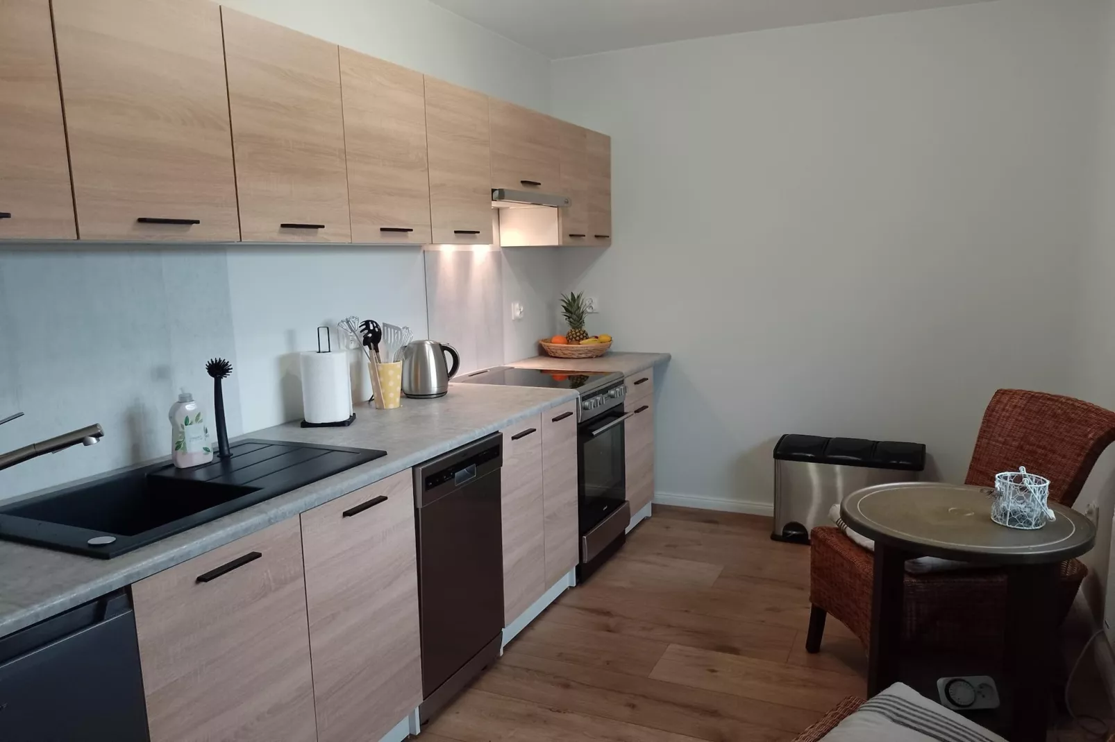 Ferienhaus Panorama in Kopice bei Stepnica-Kitchen