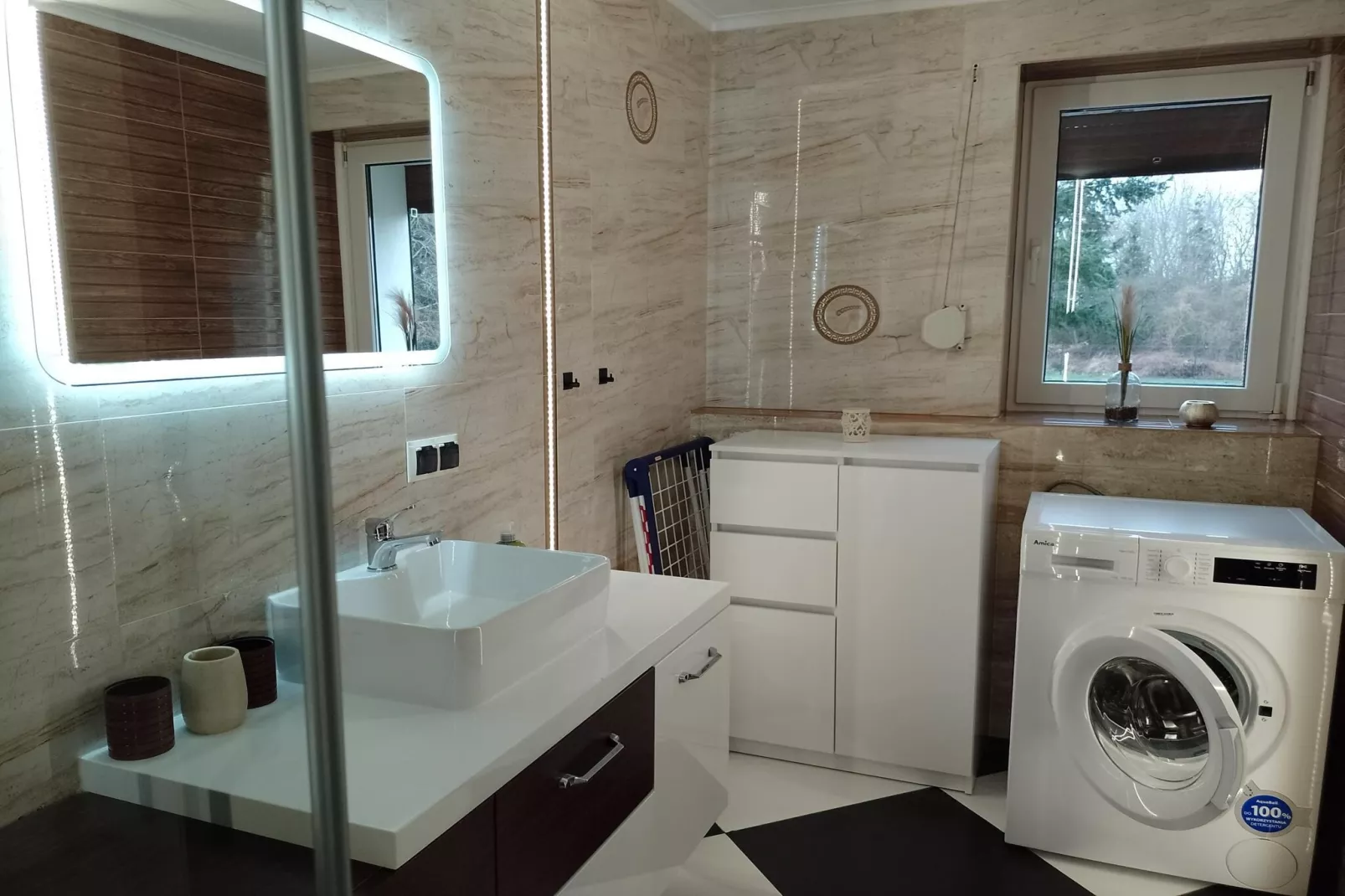 Ferienhaus Panorama in Kopice bei Stepnica-Bathroom