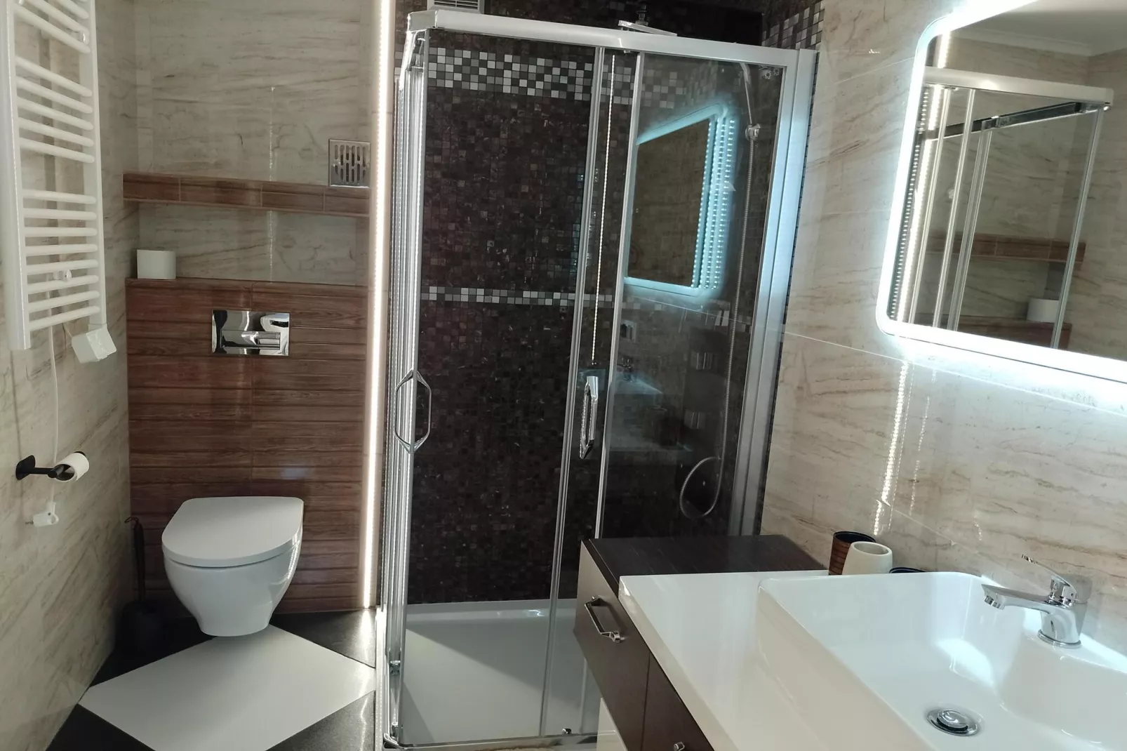 Ferienhaus Panorama in Kopice bei Stepnica-Bathroom