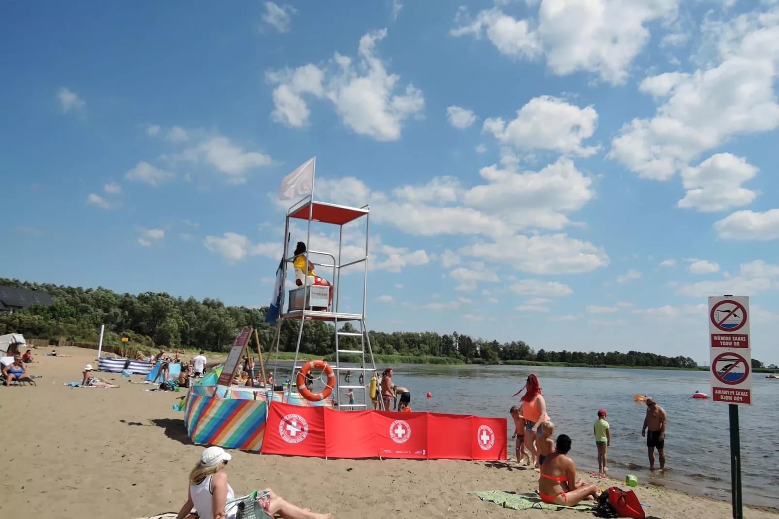 Ferienhaus Panorama in Kopice bei Stepnica-Water view