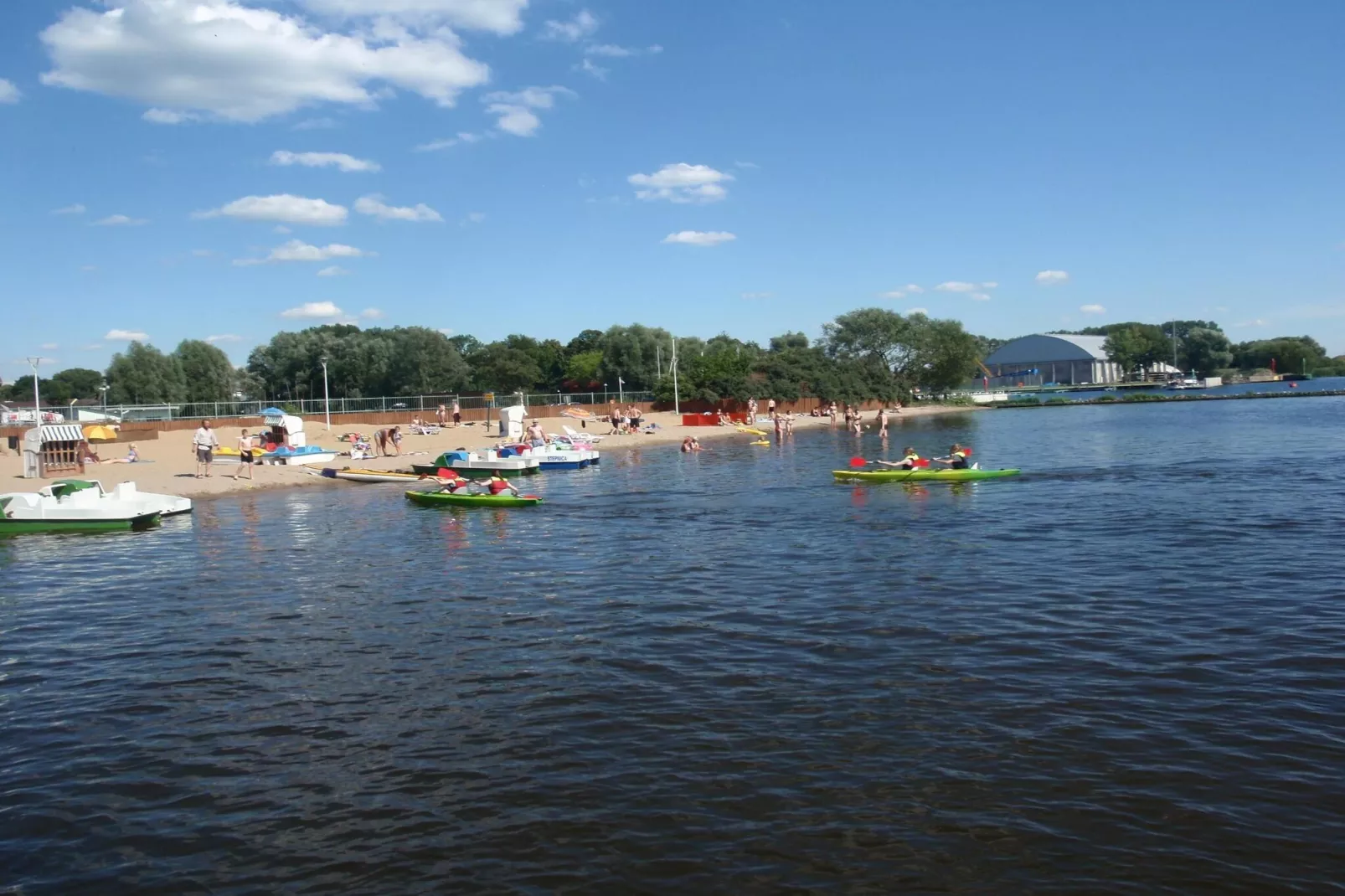 Ferienhaus Panorama in Kopice bei Stepnica-Water view