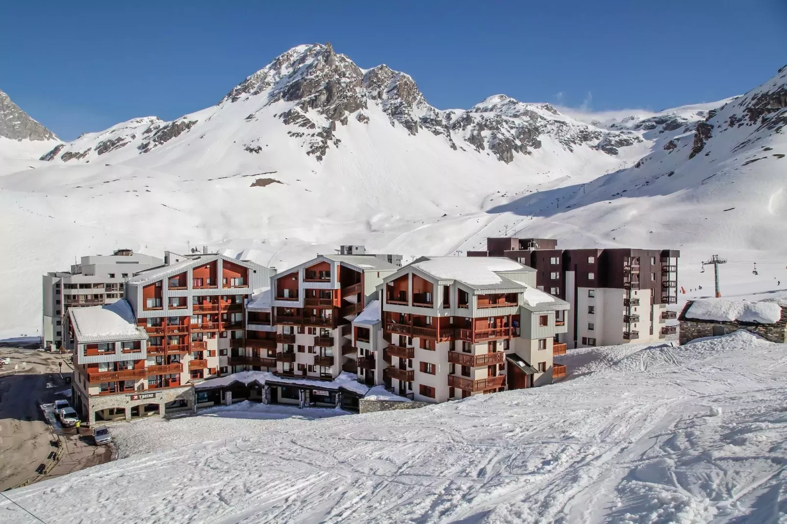 Le Hameau du Borsat 1-View winter