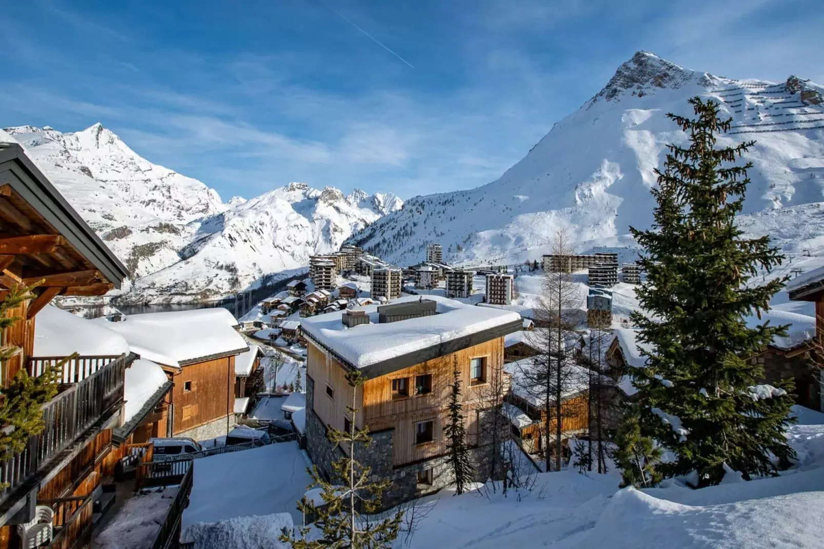 Le Hameau du Borsat 1-Area winter 5km
