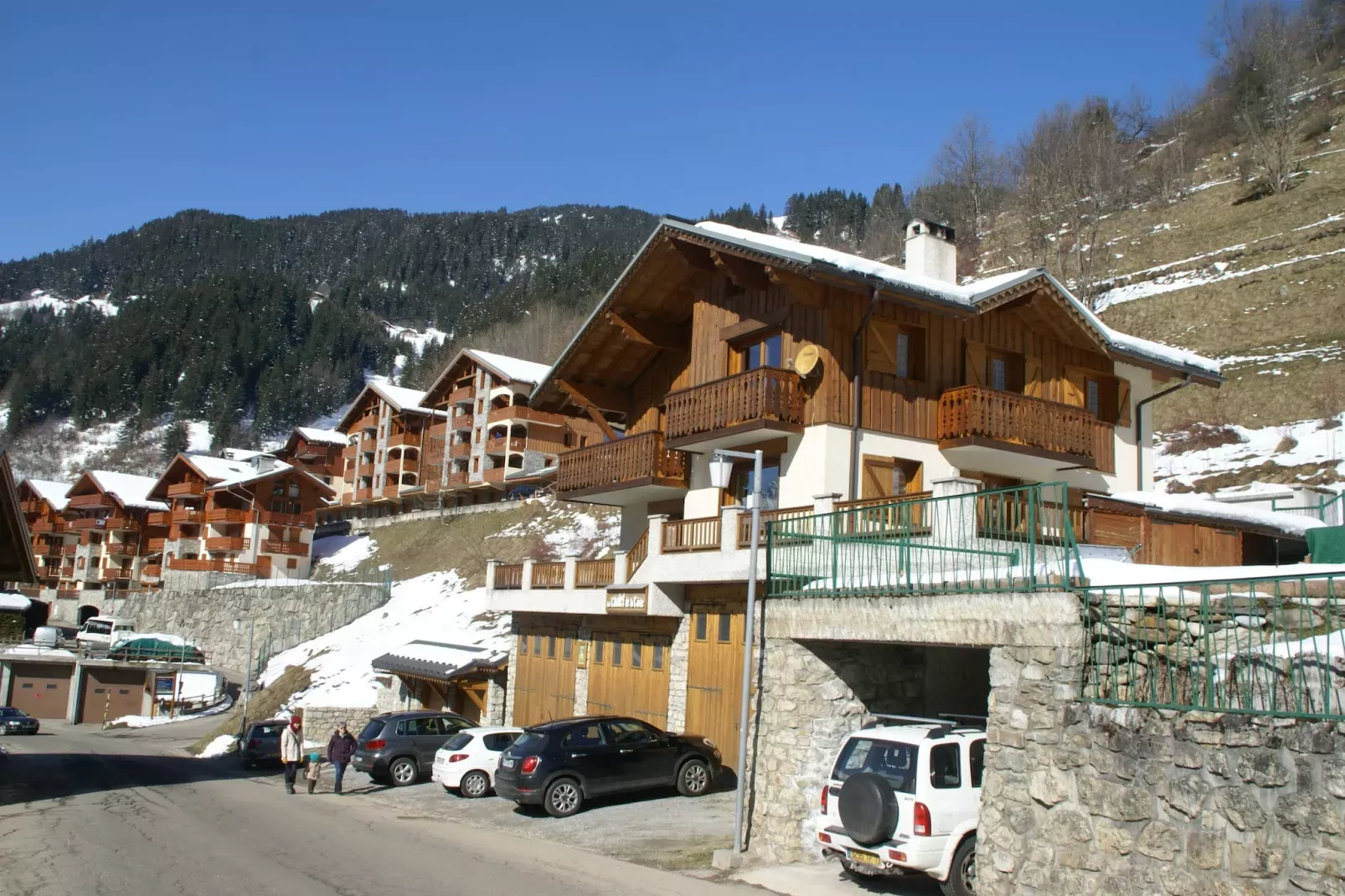 Chalet de la Côte-Außenbereich Winter