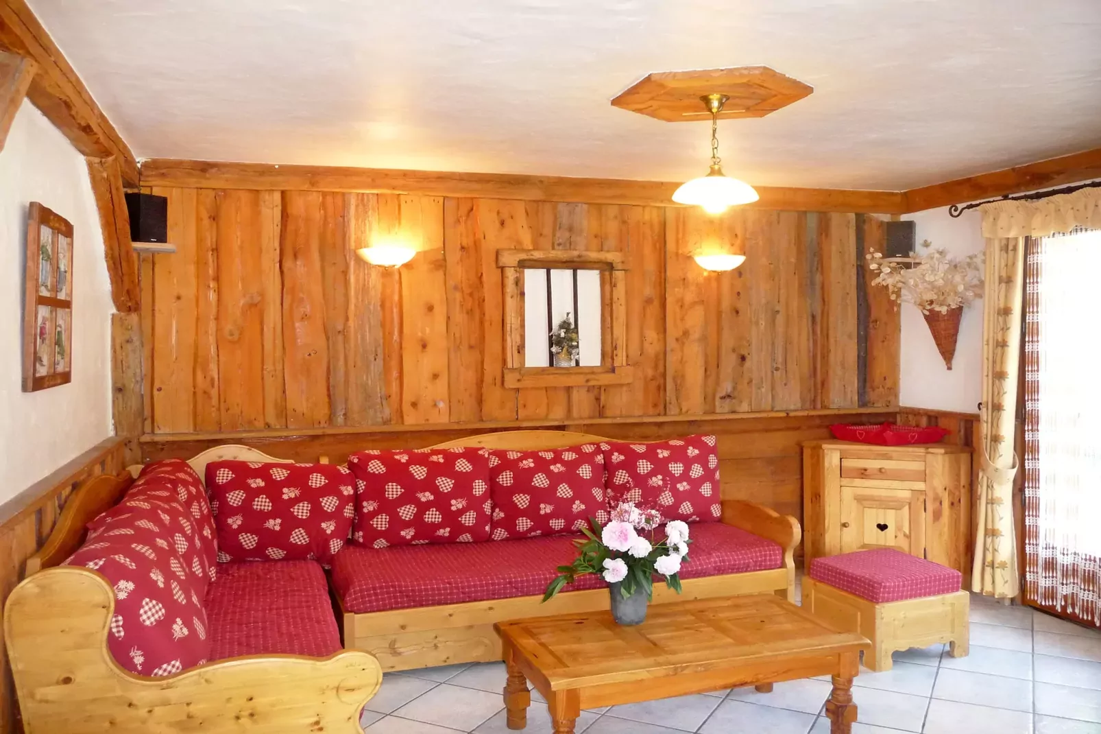 Chalet de la Côte-Wohnzimmer