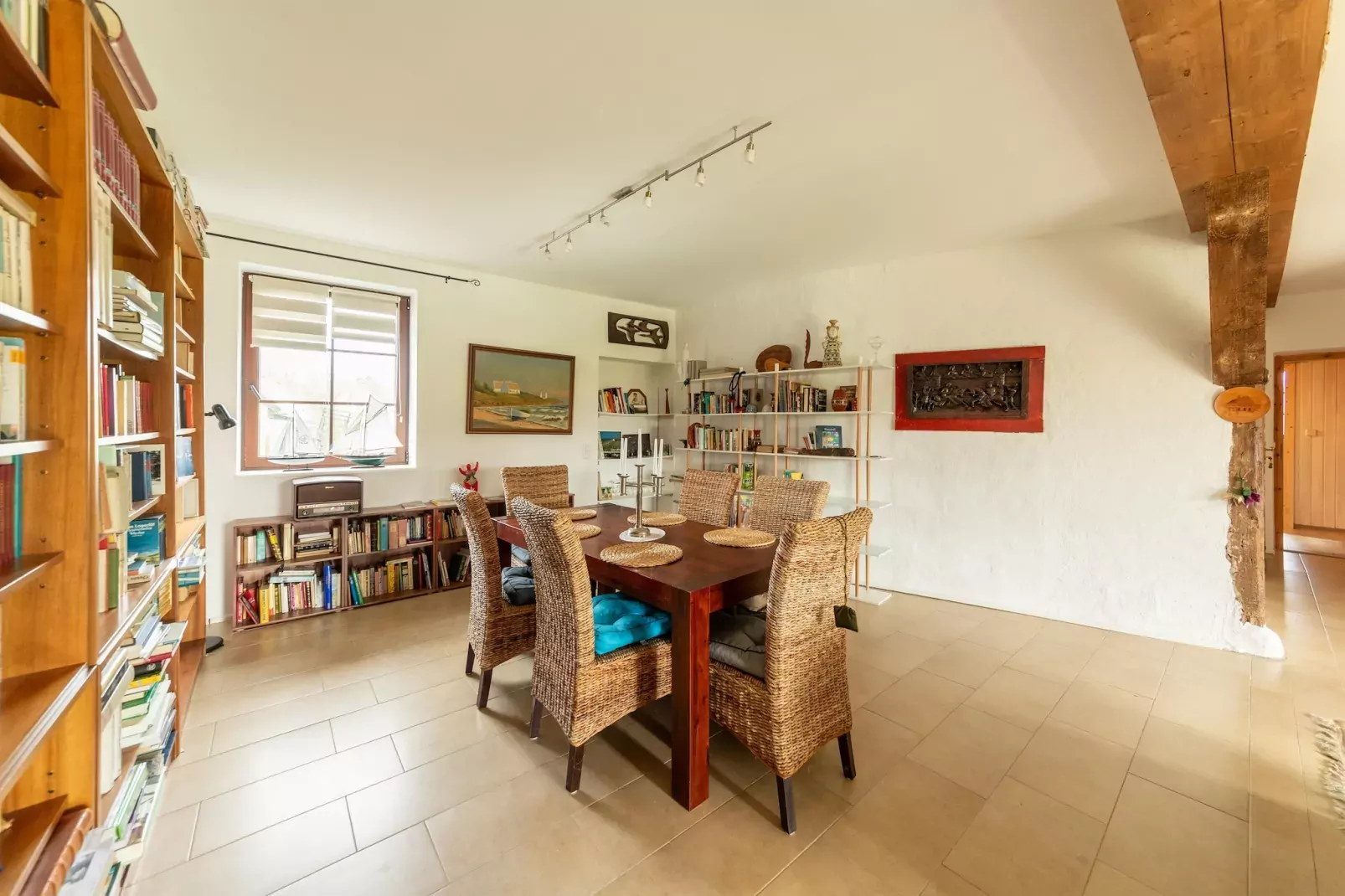Ferienhaus am Peenebach in Klein Bünzow-Dining room