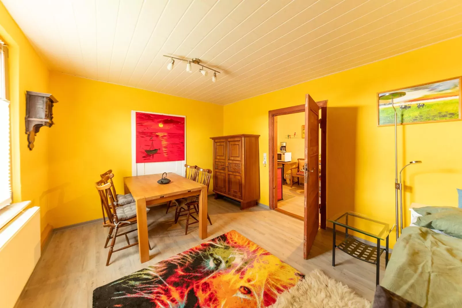 Ferienhaus am Peenebach in Klein Bünzow-Living room