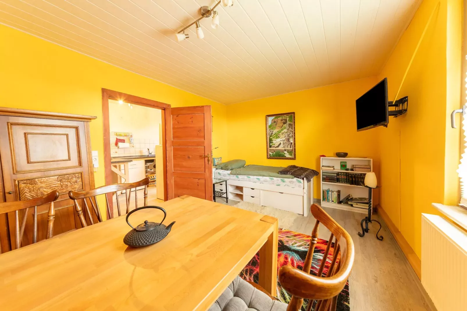 Ferienhaus am Peenebach in Klein Bünzow-Living room