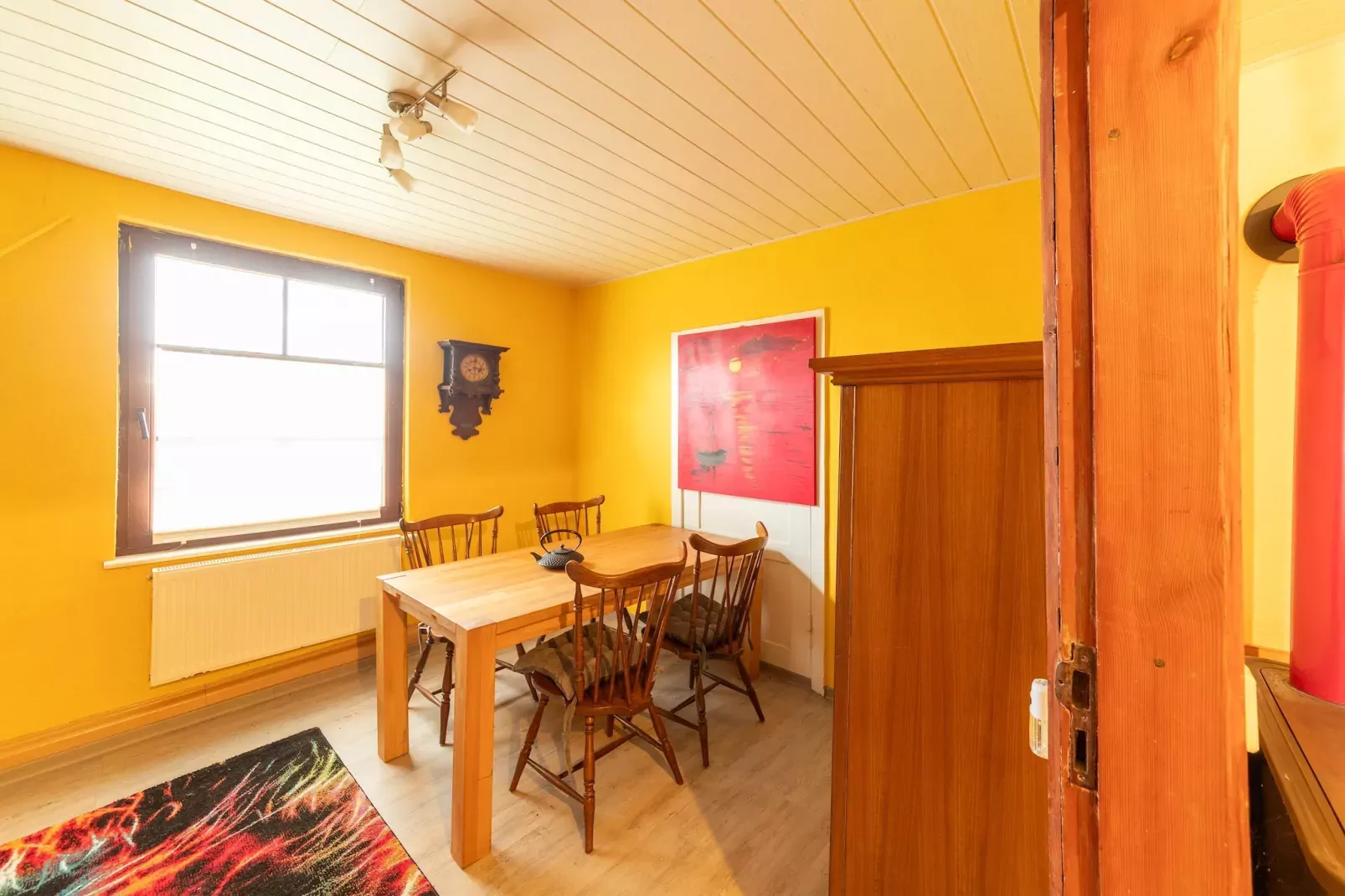 Ferienhaus am Peenebach in Klein Bünzow-Dining room