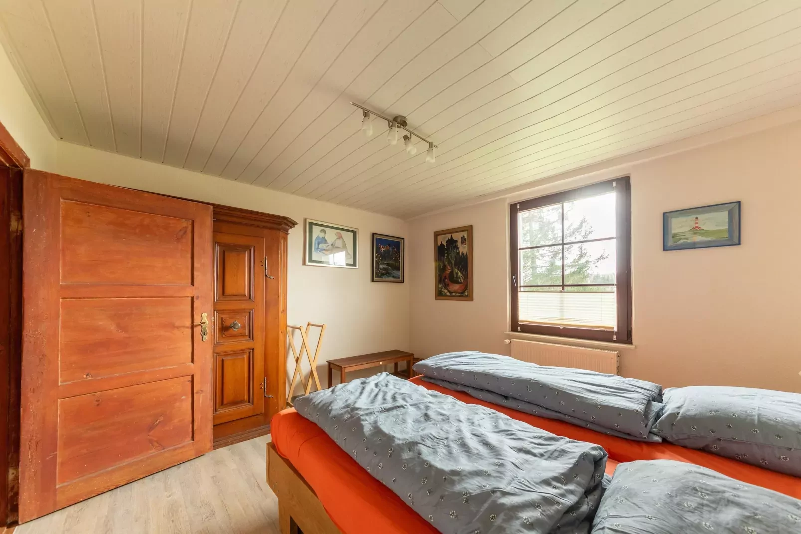 Ferienhaus am Peenebach in Klein Bünzow-Bedroom