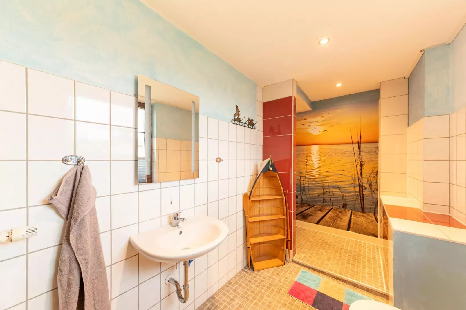 Ferienhaus am Peenebach in Klein Bünzow-Bathroom