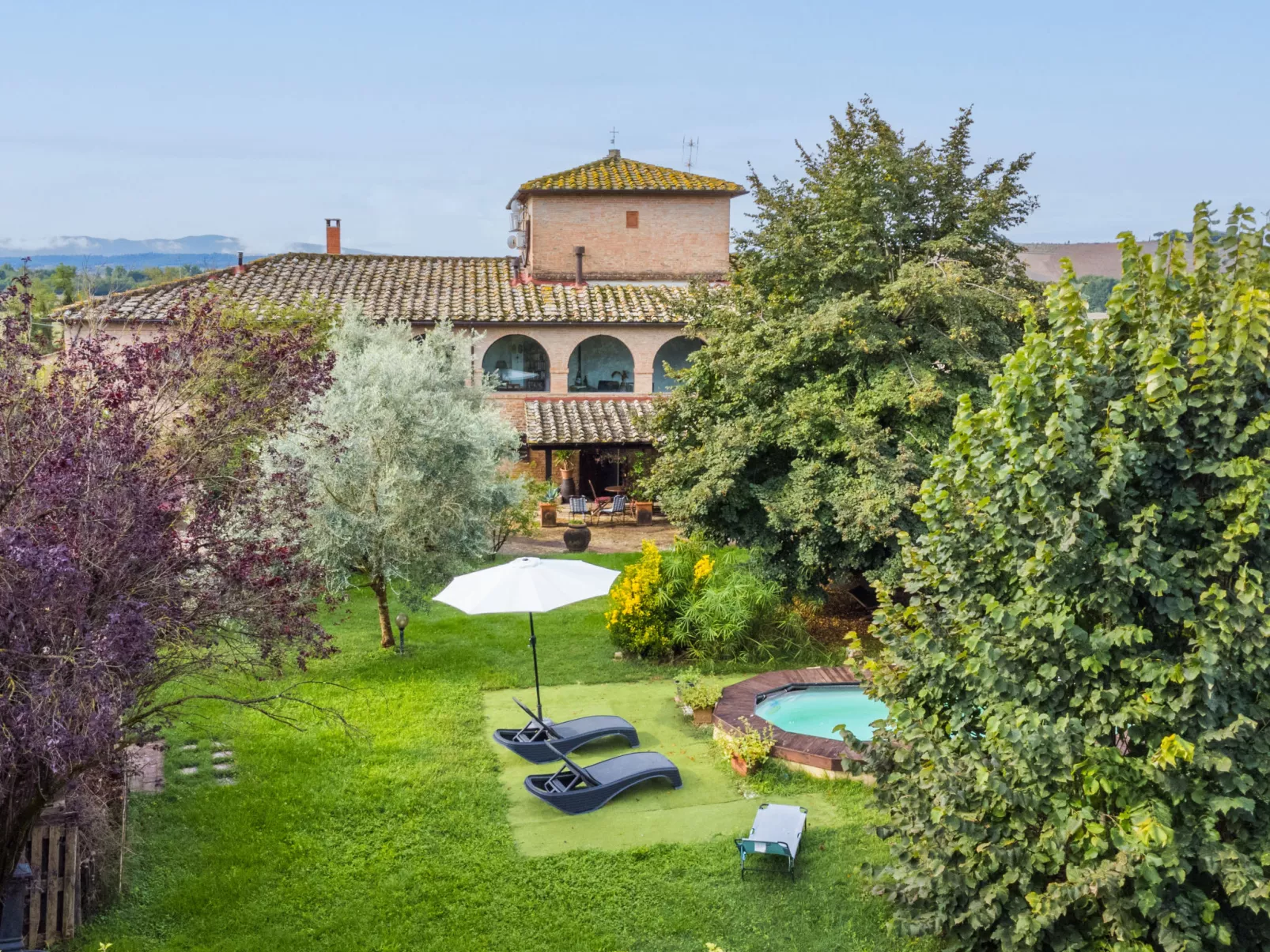 Podere Palazzetto-Draußen