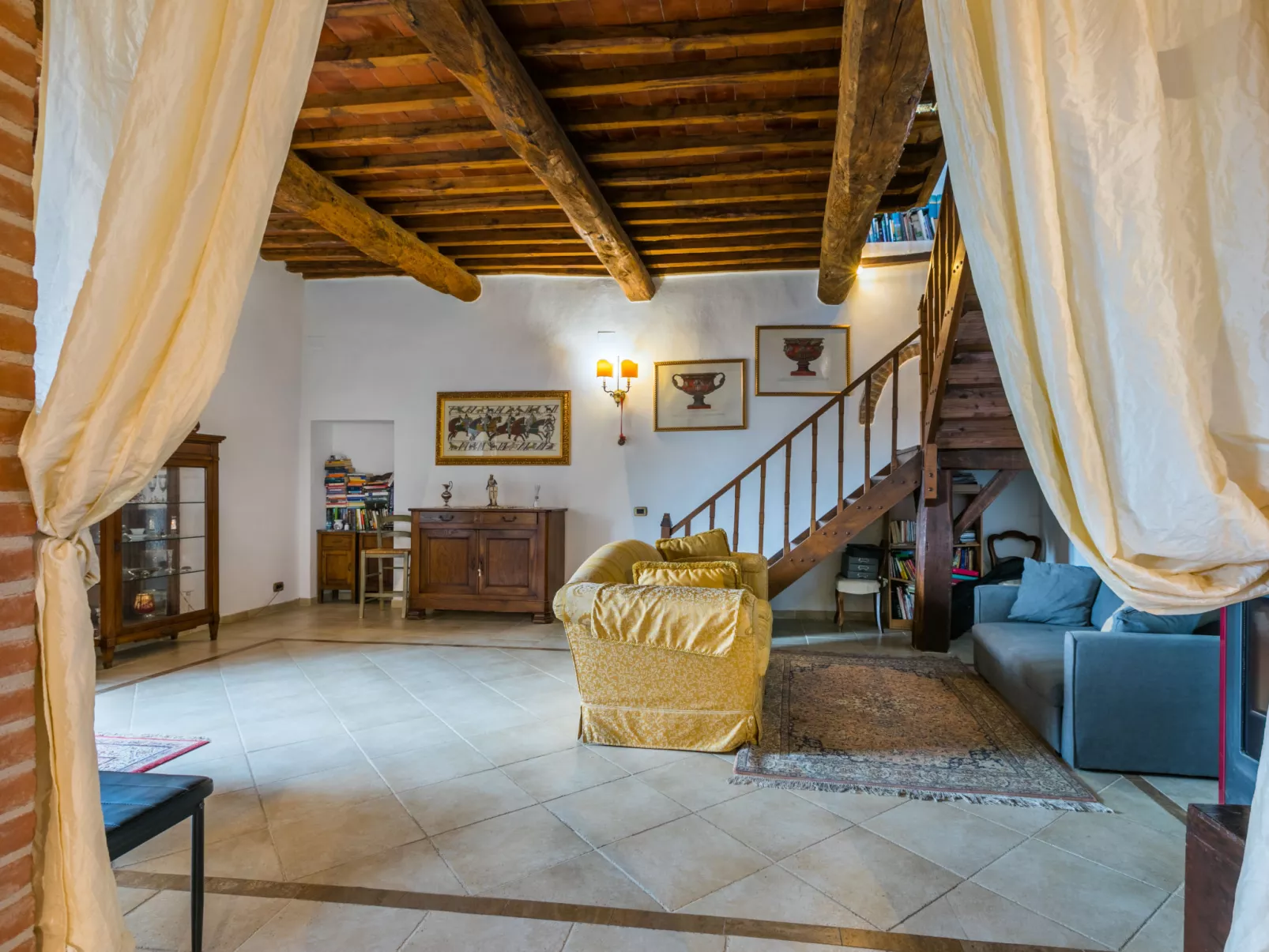 Podere Palazzetto-Drinnen