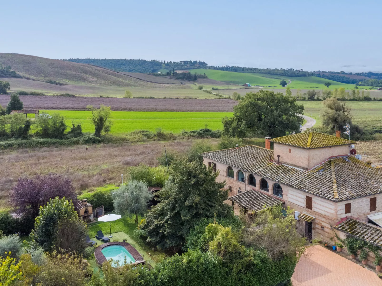 Podere Palazzetto-Draußen