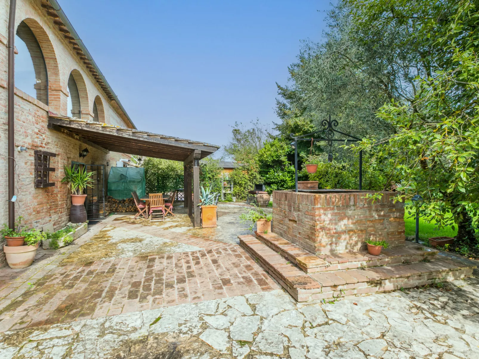 Podere Palazzetto-Draußen