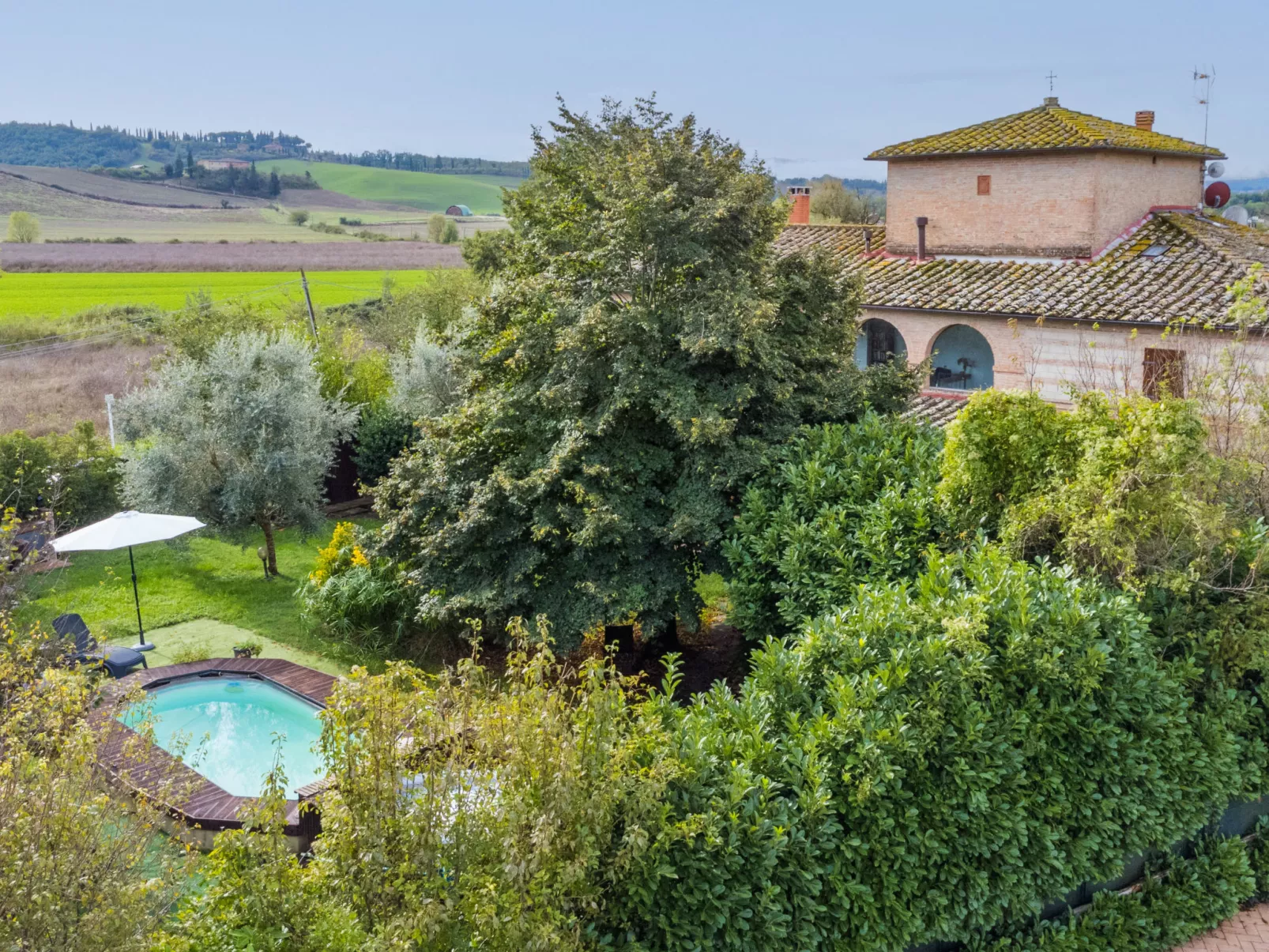 Podere Palazzetto-Draußen