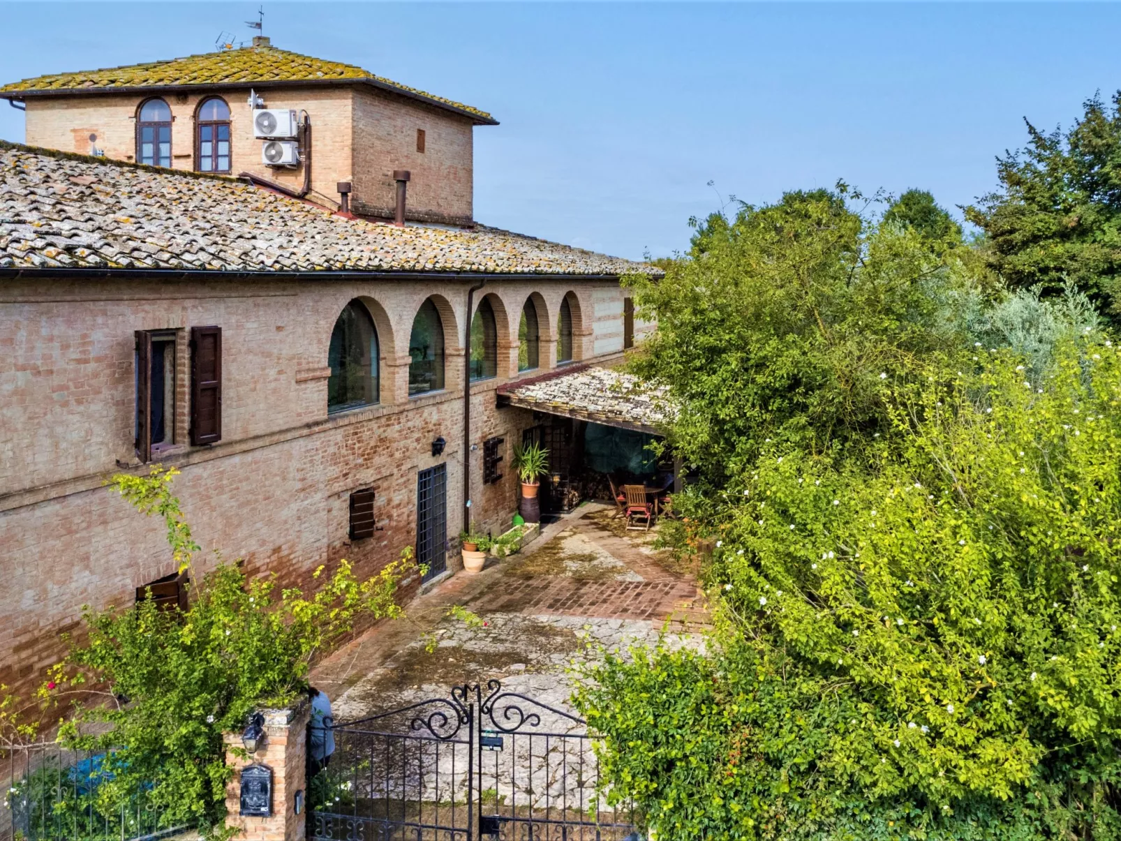 Podere Palazzetto-Draußen