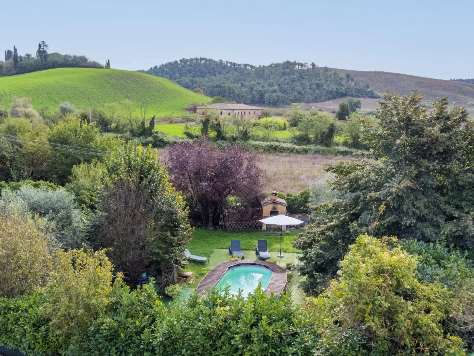 Podere Palazzetto-Draußen