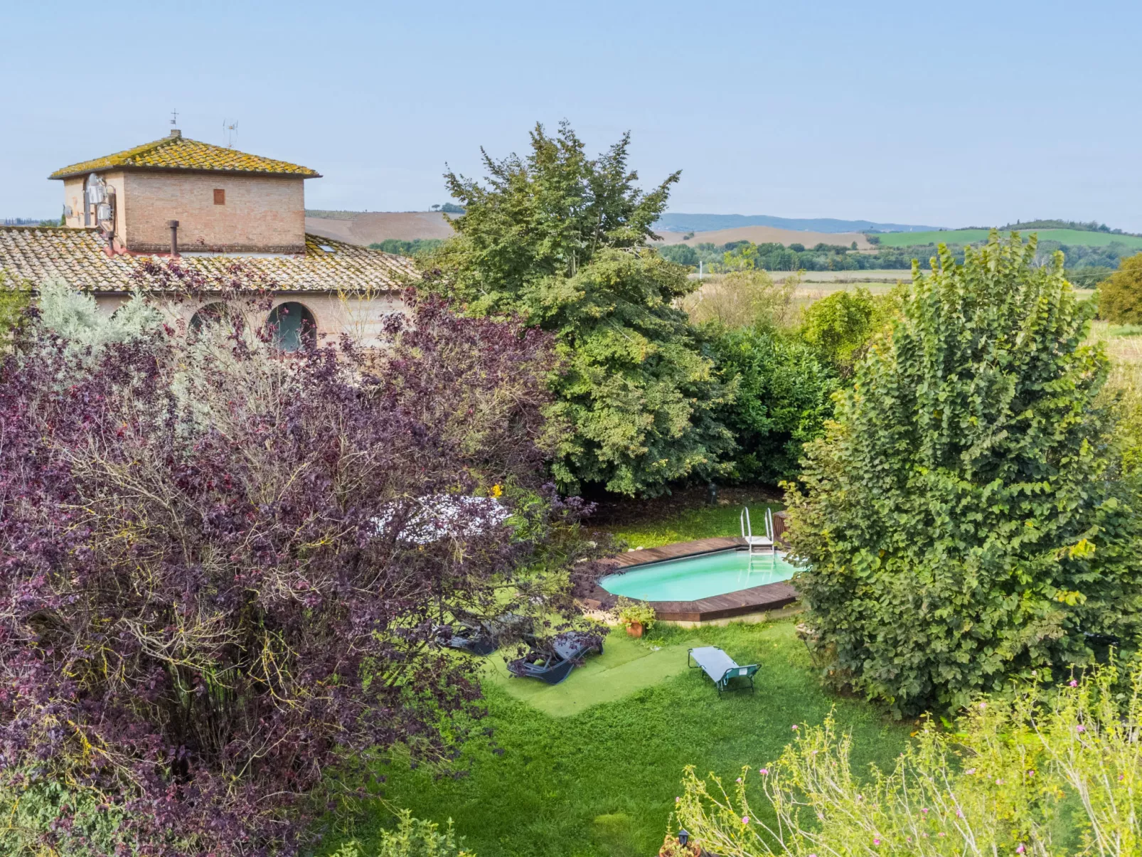 Podere Palazzetto-Draußen
