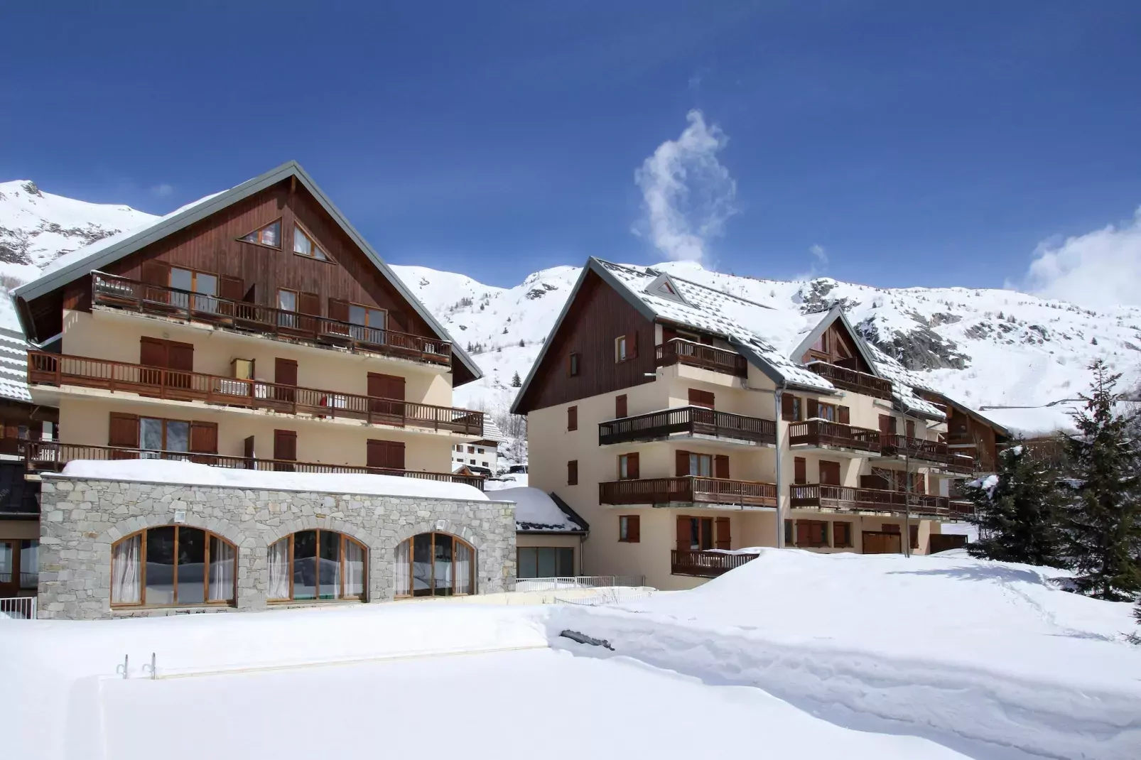 Residence Les Sybelles 1-Exterior winter