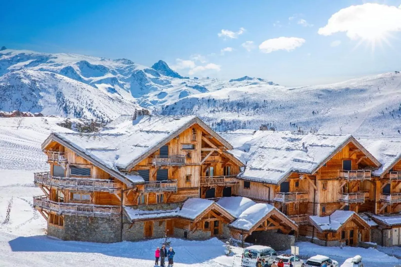 Les Chalets de l'Arvan II 2-Area winter 5km