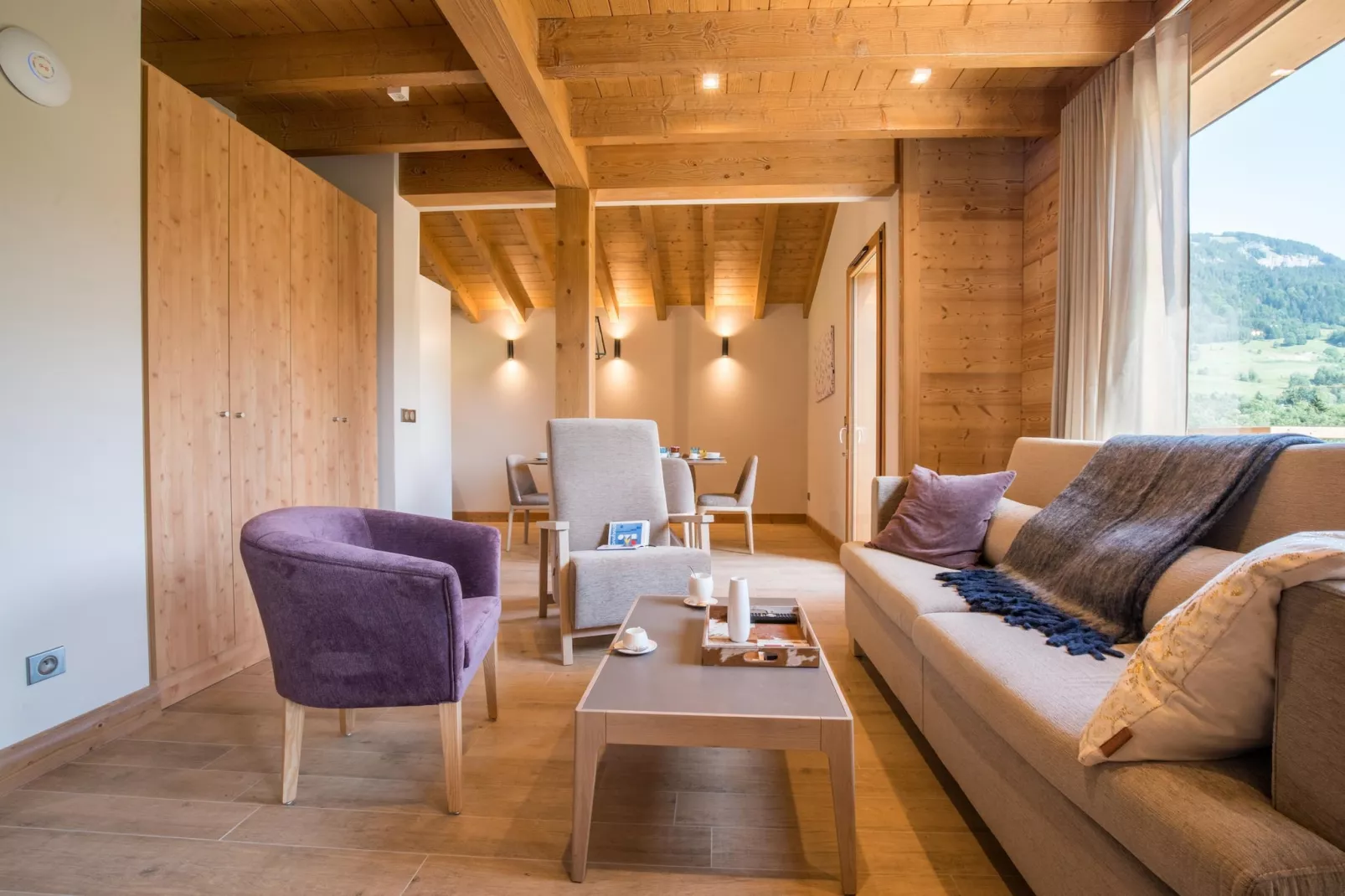 Les Portes de Megève 4-Living room