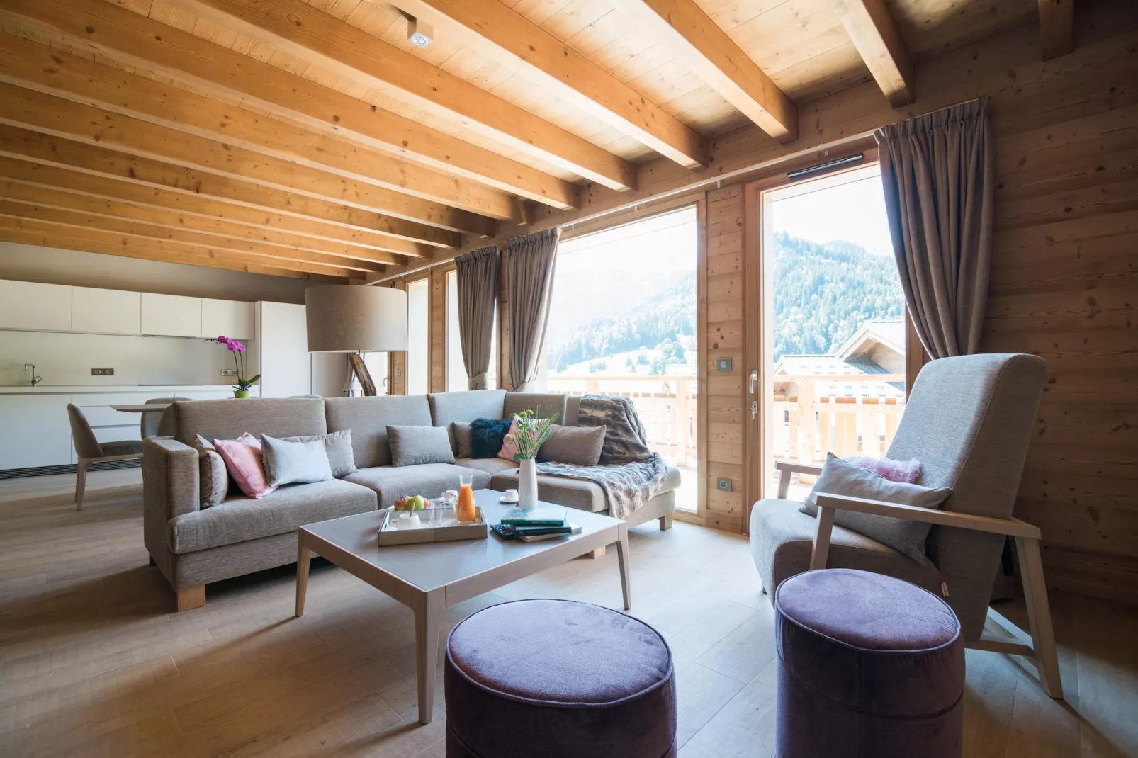 Les Portes de Megève 6-Living room