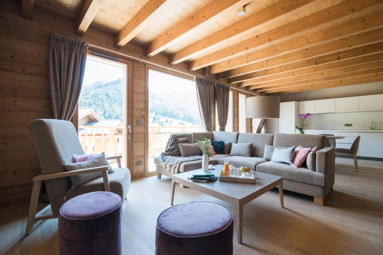 Les Portes de Megève 6-Living room