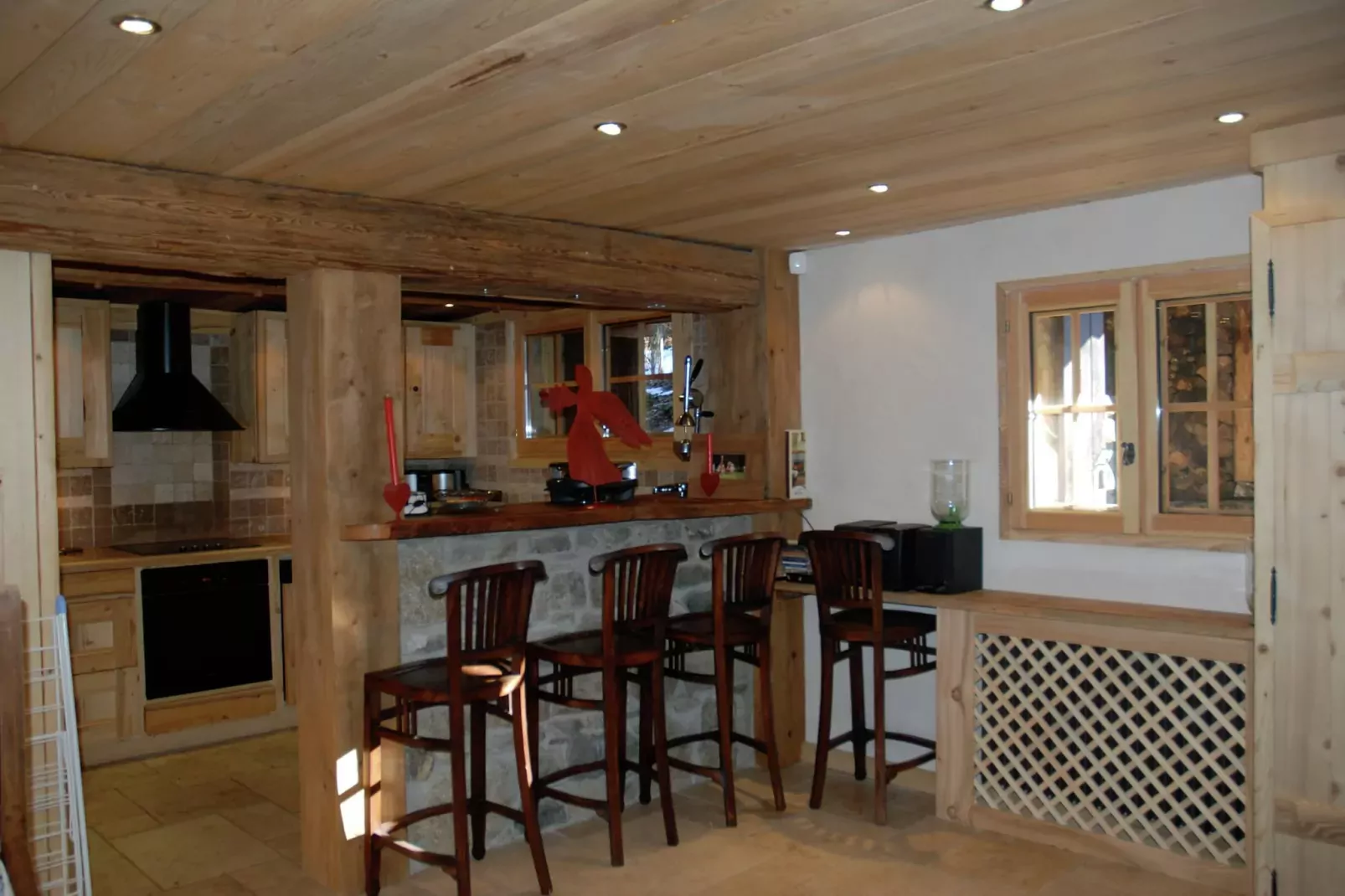 La Ferme les Violets-Living room