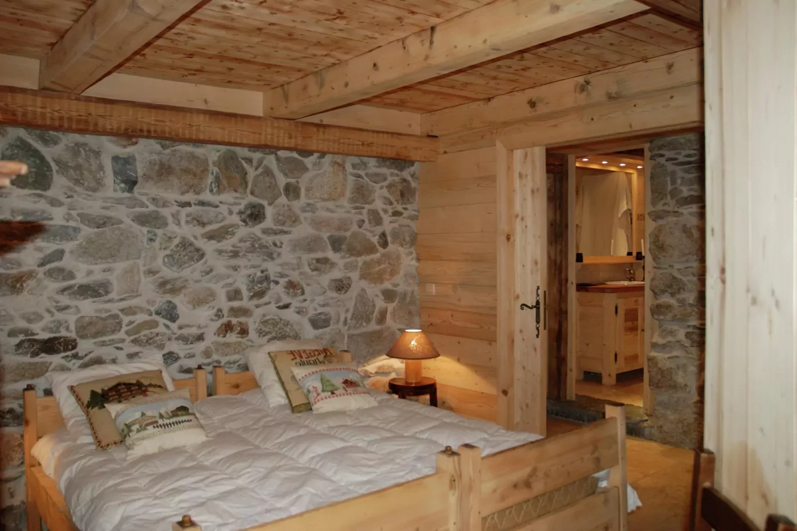 La Ferme les Violets-Living room