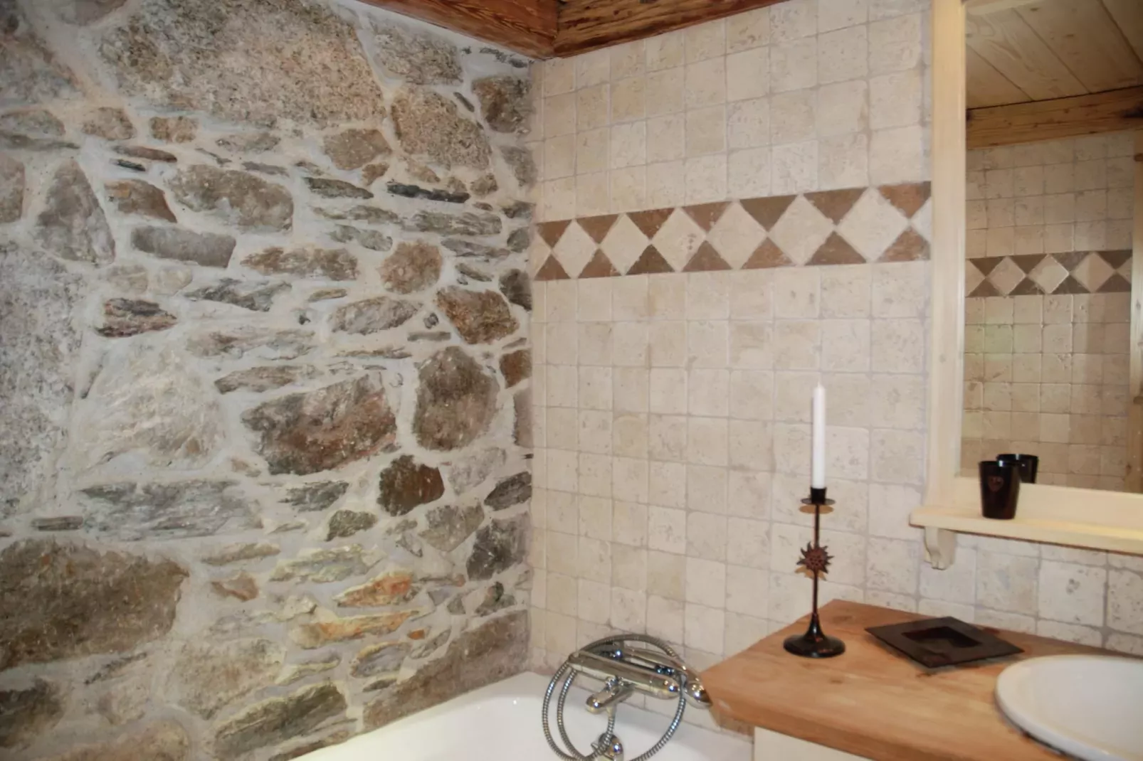 La Ferme les Violets-Living room