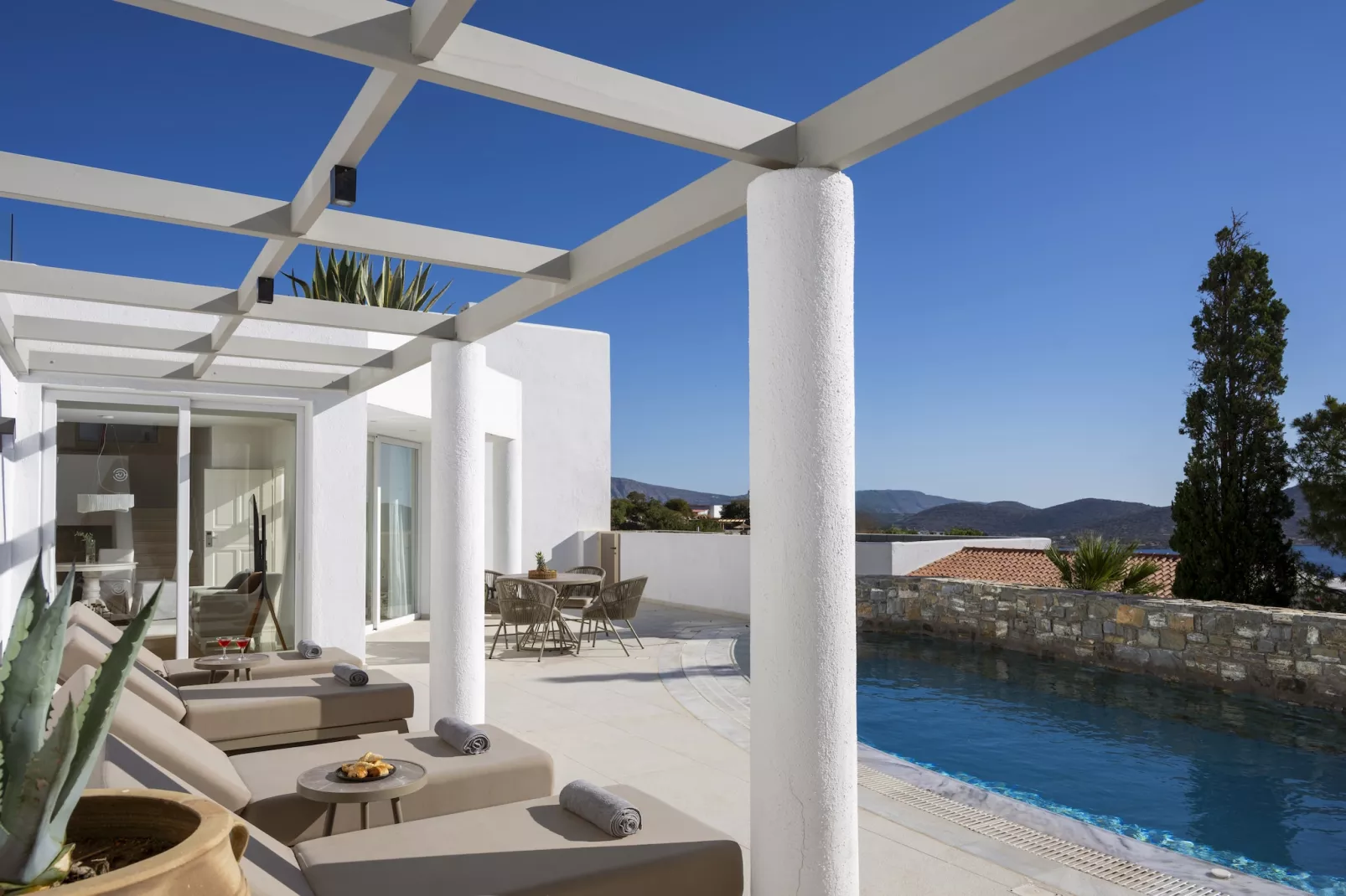 Villa, Elounda-2BD Elounda Pool Villa-Pool