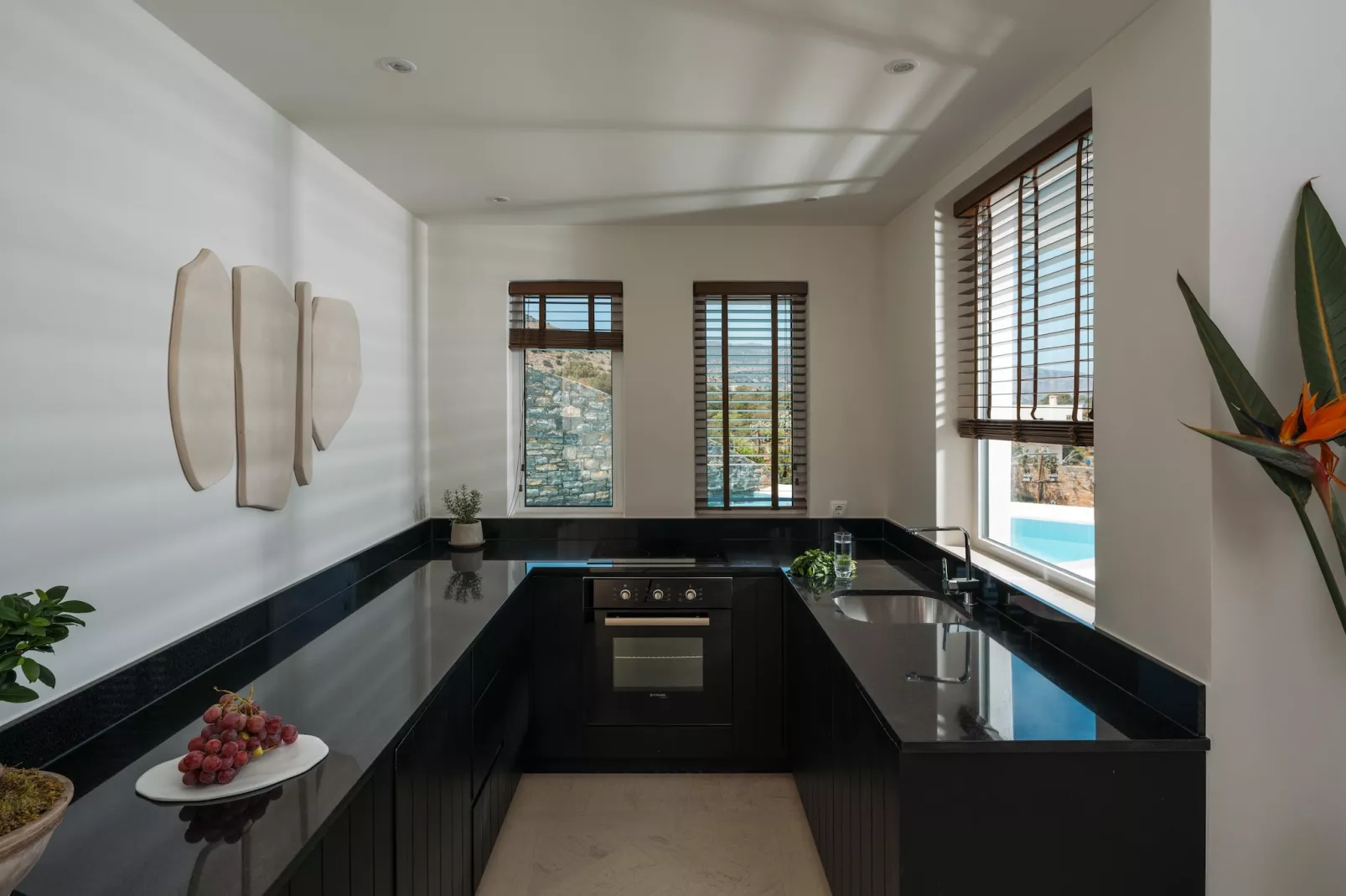 Villa, Elounda-3BD Med Pool Villa-Kitchen