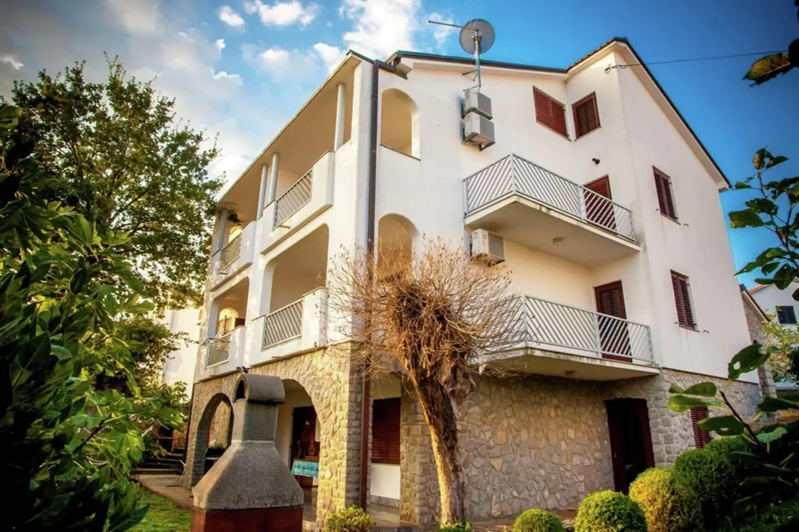 Apartment Kristina-Außenbereich Sommer