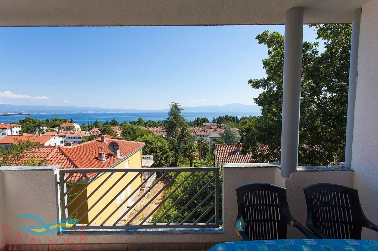 Apartment Kristina-Terrassenbalkon