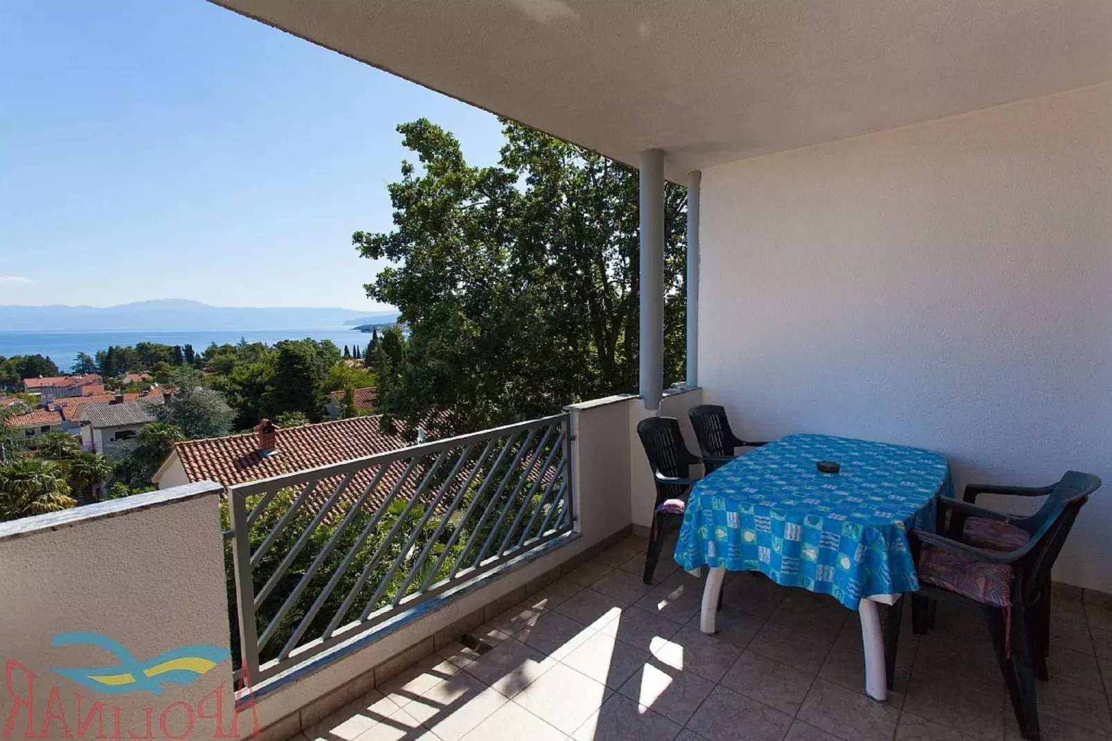 Apartment Kristina-Terrassenbalkon