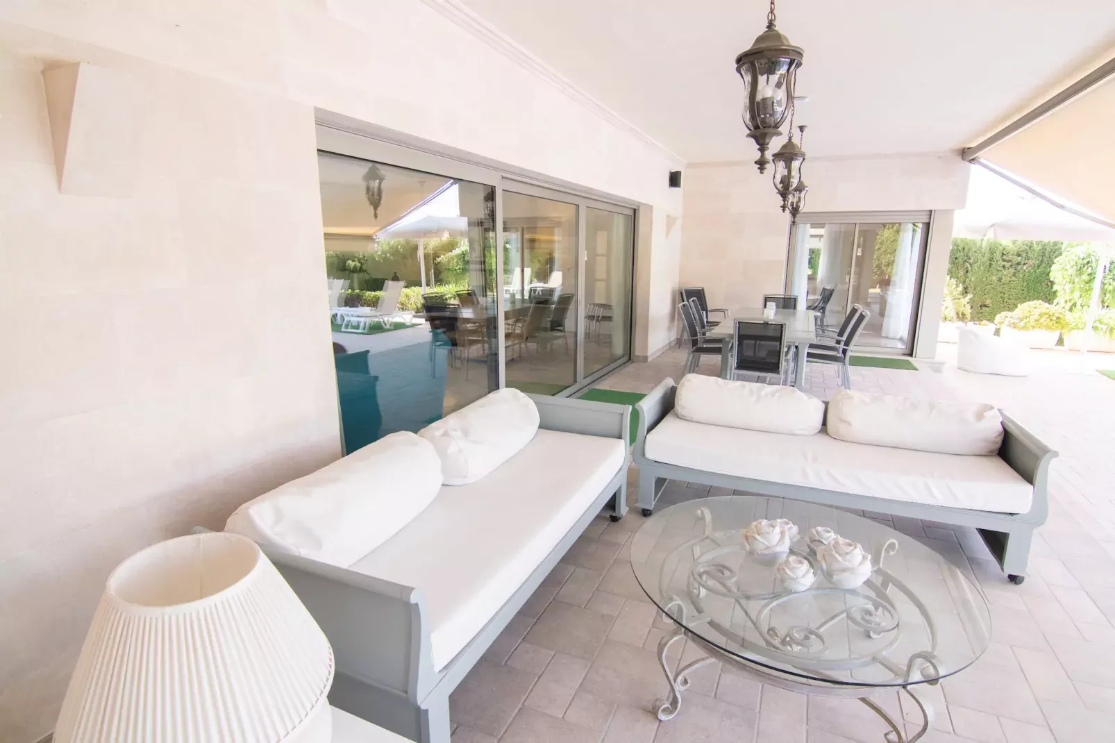 Luxury Villa Marratxí-Balcon-terrasse