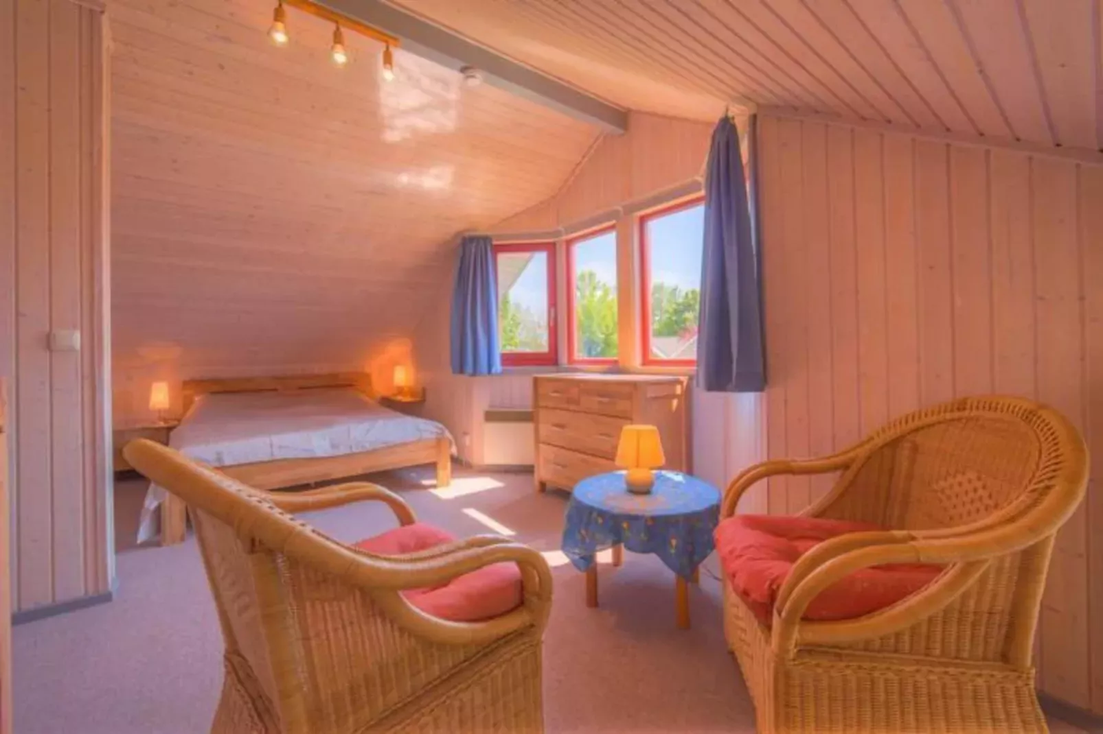 FH Wildgans Comfort mit Sauna & Kaminofen 81 qm 84-Bedroom