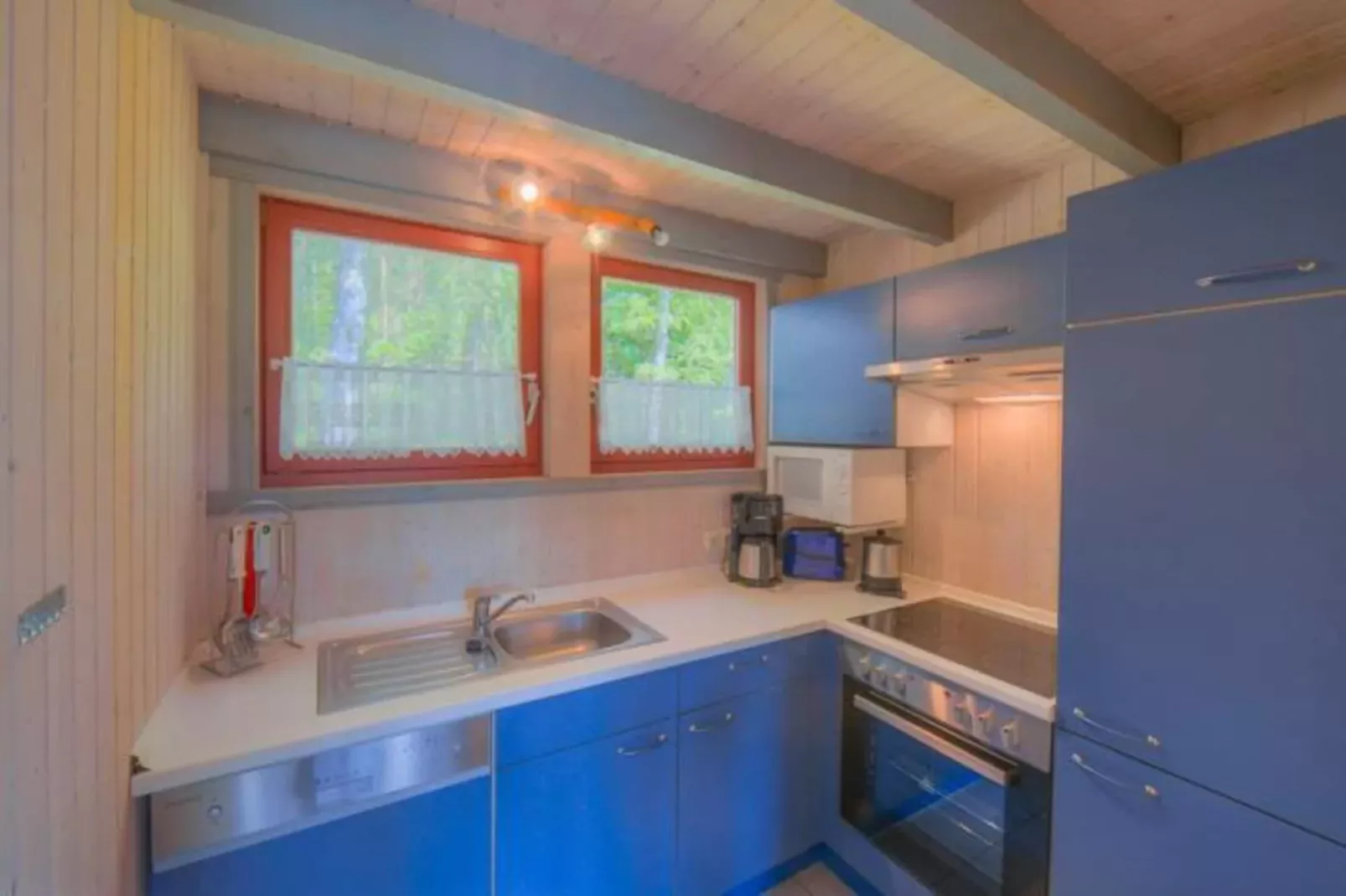 FH Wildgans Comfort mit Sauna & Kaminofen 81 qm 84-Kitchen