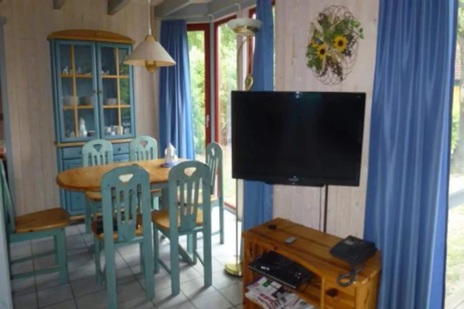 FH Wildgans Comfort mit Sauna & Kaminofen 81 qm 112-Salle à manger