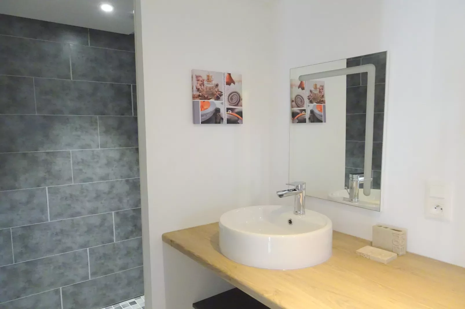 Semi-detached house Ile Grande - Pleumeur-Bodou-Bathroom