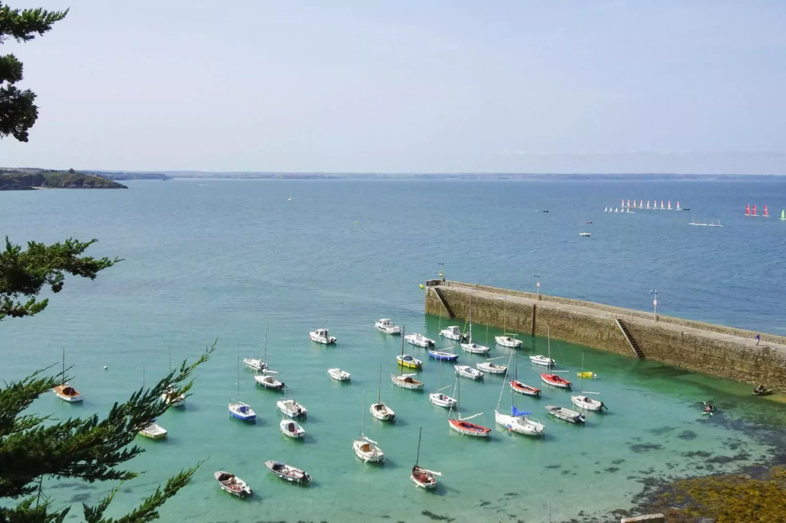 Nice holiday home near the beach Pléneuf Val André-Aussicht