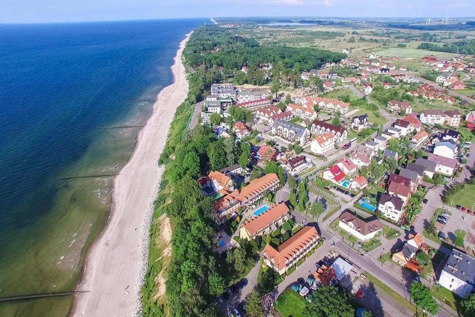 Domki wakacyjne do 4 osób Rewal-Gebiete Sommer 5 km