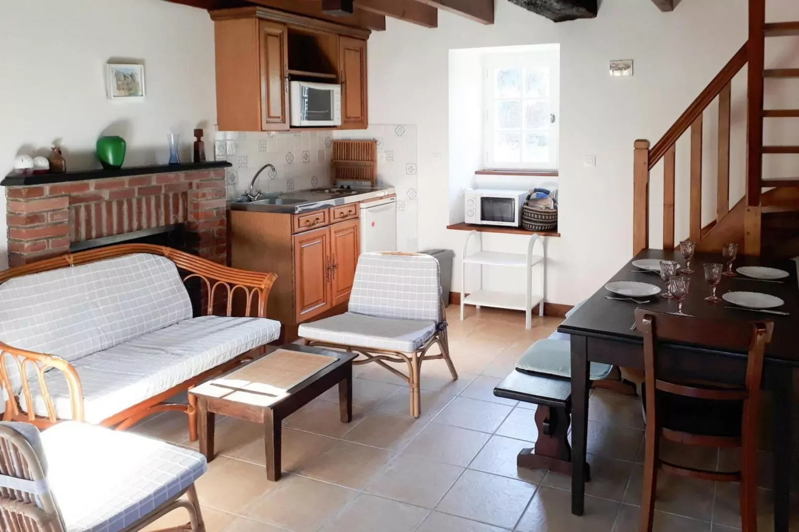 Maison de vacances 2 chambres Plurien-Salon