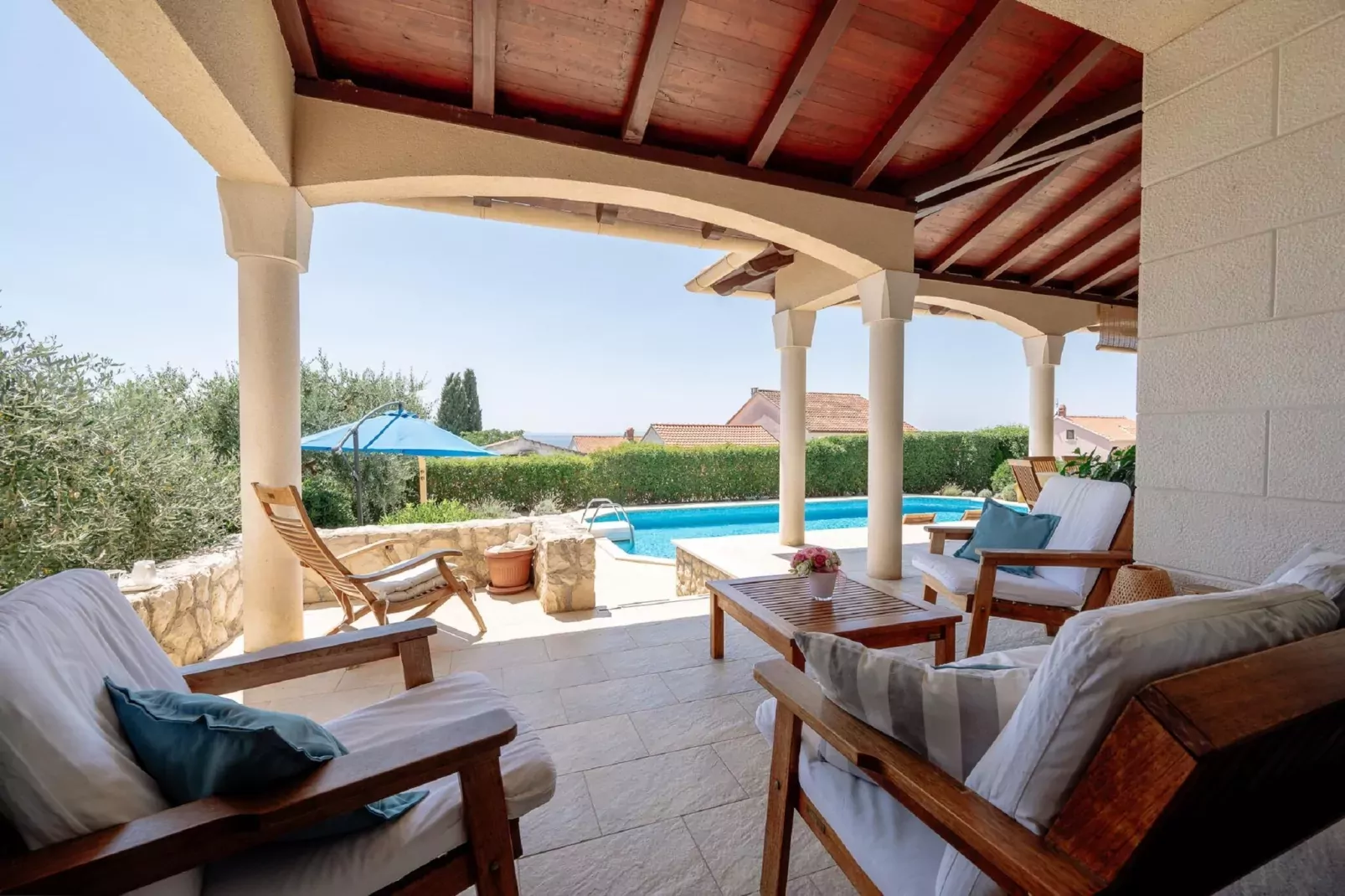 Villa Clara - Garten Sommer